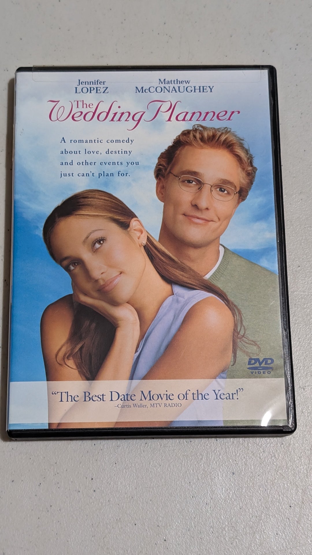 The Wedding Planner (DVD, 2001, PG-13) Jennifer Lopez, Matthew McConaughey, Bridgette Wilson-Sampras