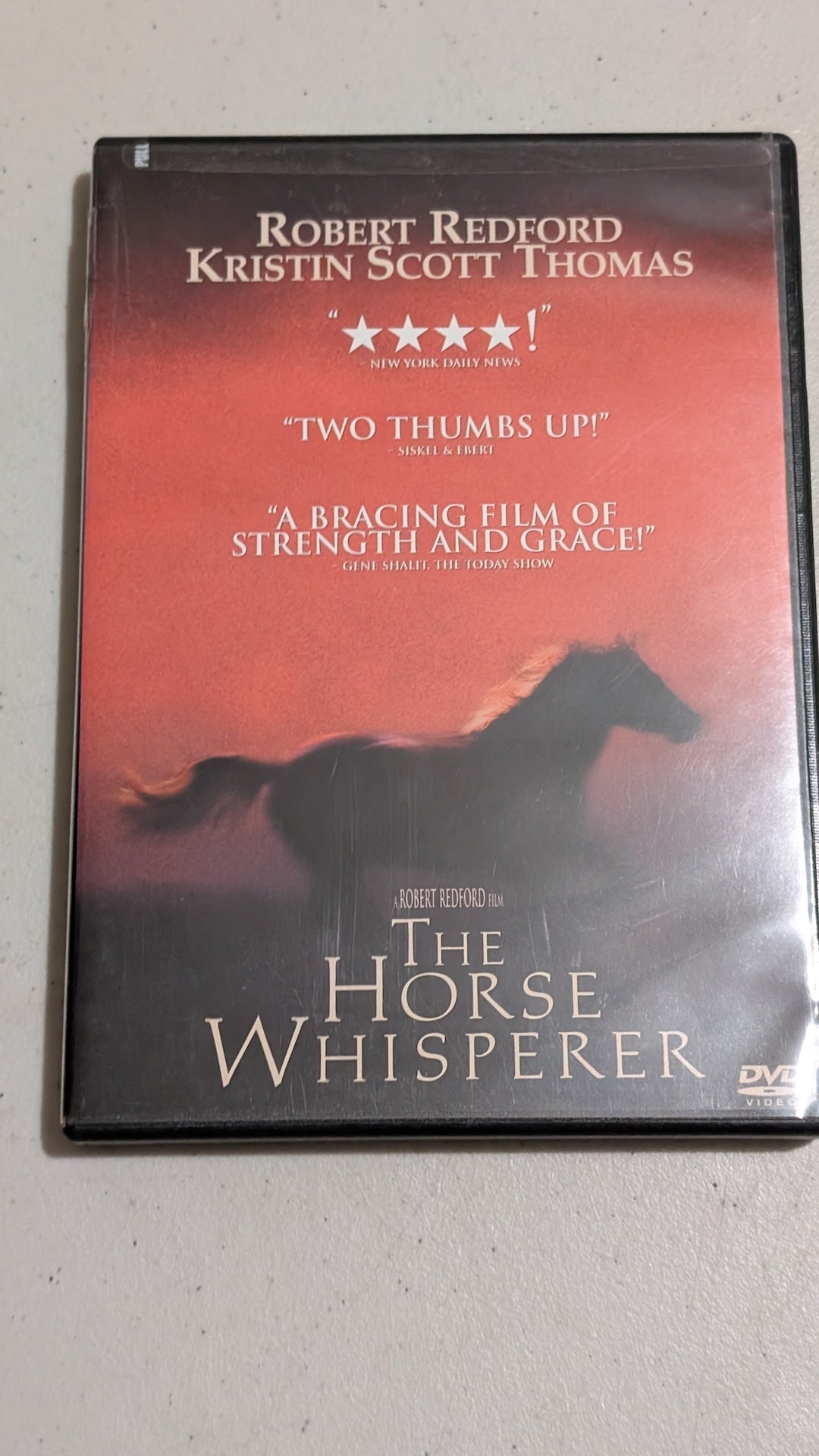 The Horse Whisperer (DVD, 1998, PG-13) Robert Redford, Kristin Scott Thomas, Sam Neill