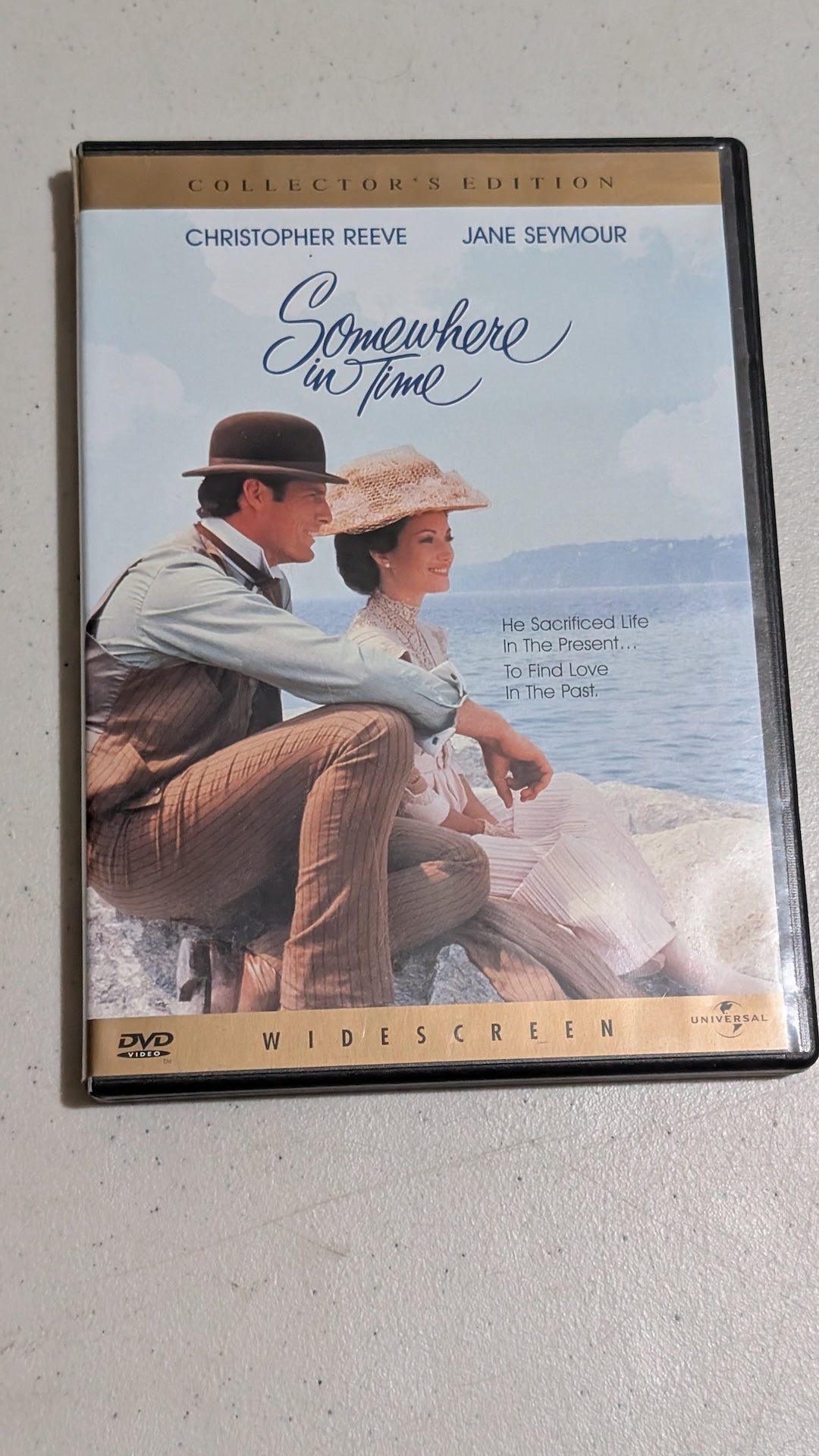 Somewhere in Time (DVD, 1980, PG) Christopher Reeve, Jane Seymour, Christopher Plummer