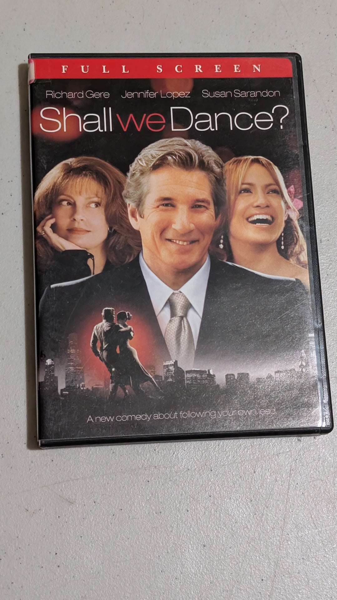 Shall We Dance? (DVD, 2004, PG-13) Richard Gere, Jennifer Lopez, and Susan Sarandon