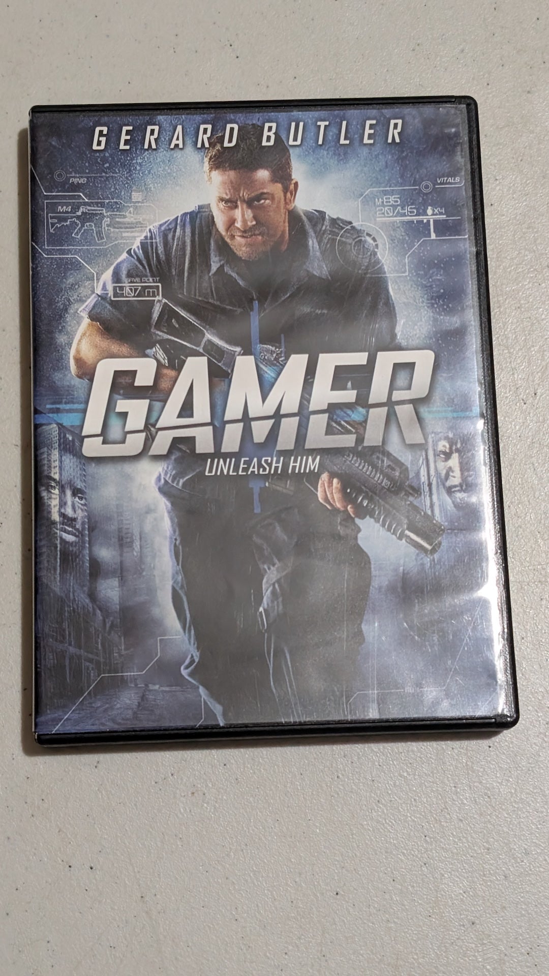 Gamer (DVD, 2009, R) Gerard Butler, Michael C. Hall, Amber Valletta