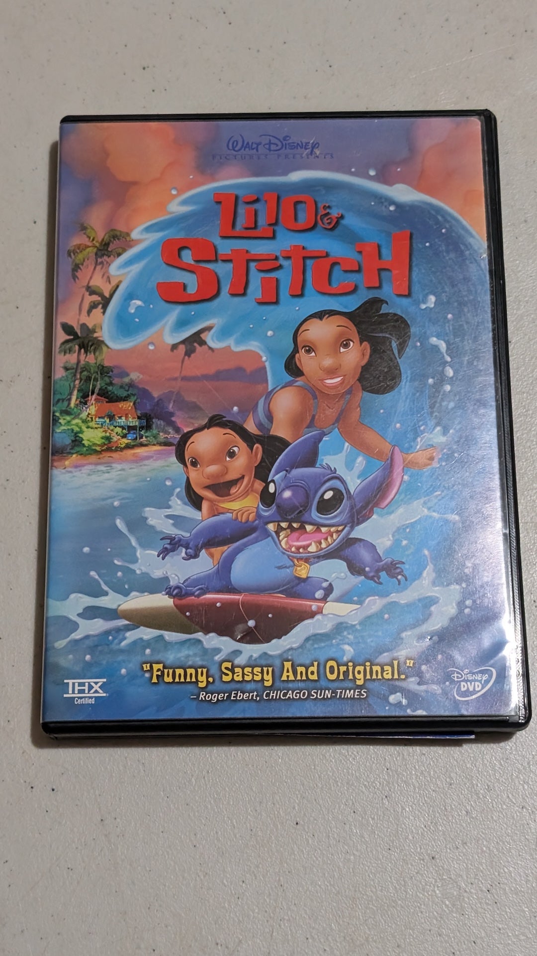 Lilo & Stitch (DVD, 2002, PG) Daveigh Chase, Chris Sanders, Tia Carrere