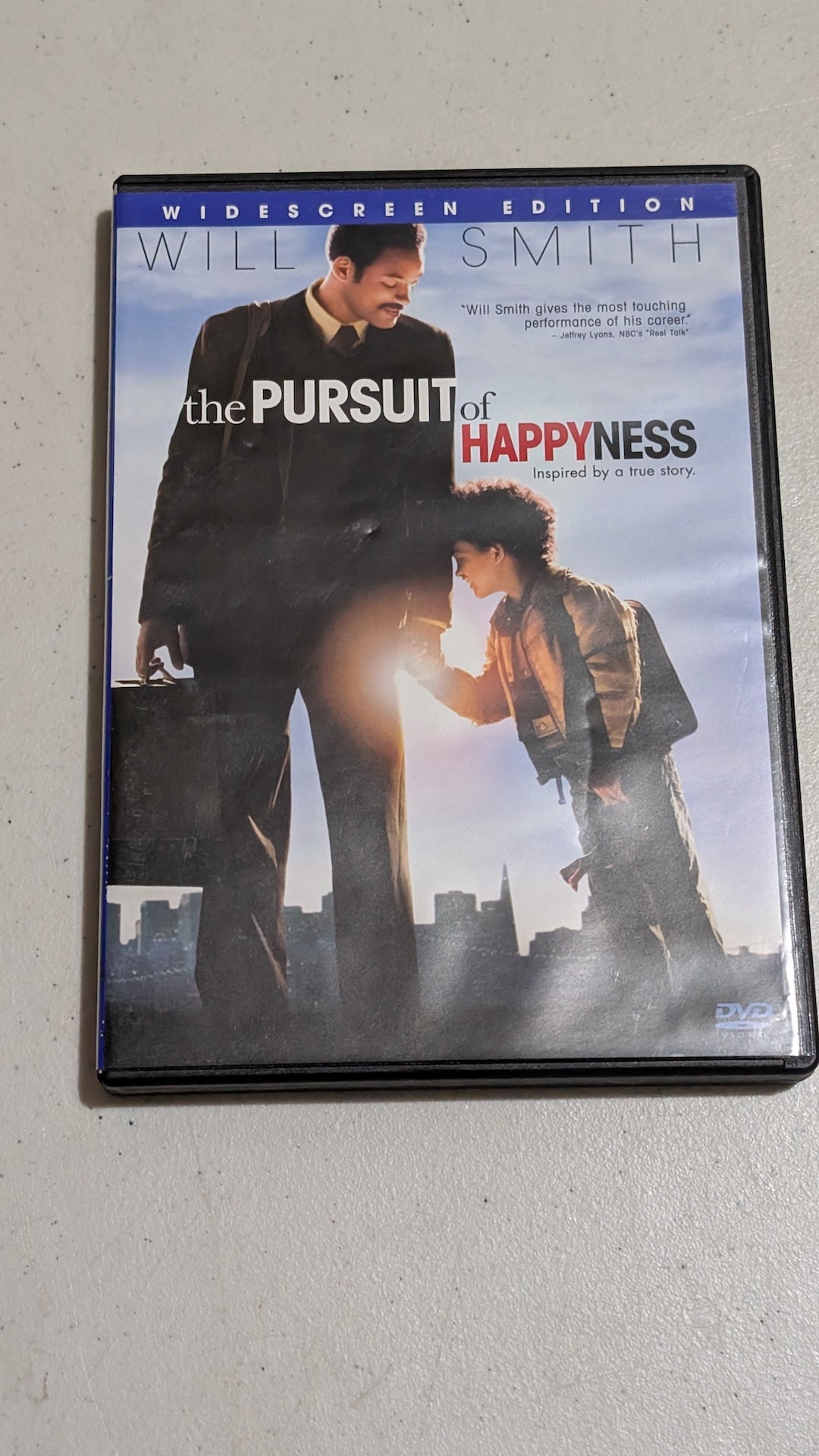 The Pursuit of Happyness (DVD, 2006, PG-13) Will Smith, Jaden Smith, and Thandiwe Newton