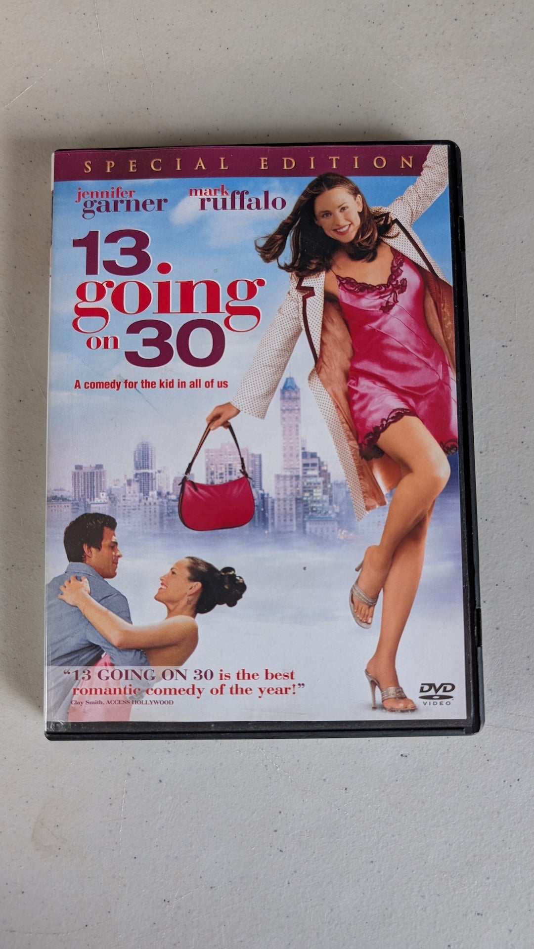 13 Going on 30 (DVD, 2004, PG-13) Jennifer Garner, Mark Ruffalo, Judy Greer