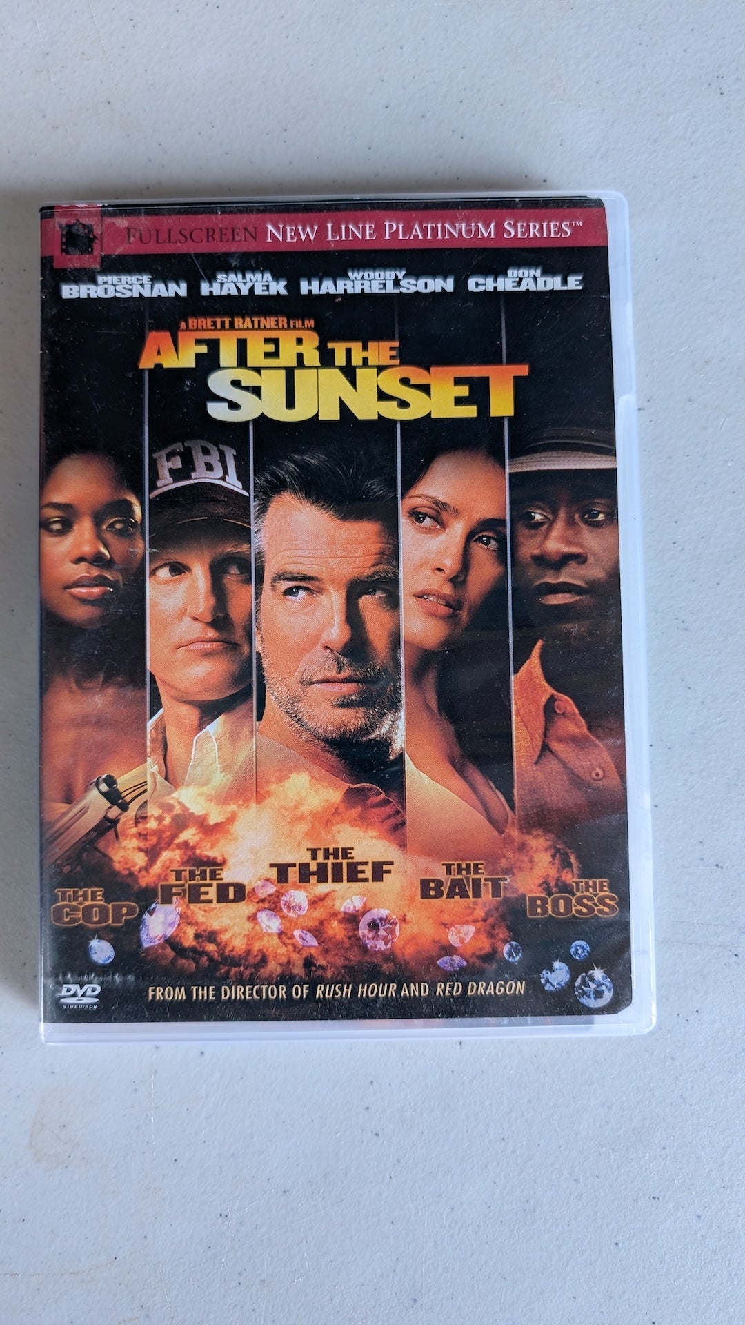 After the Sunset (DVD, 2004, PG-13) Pierce Brosnan, Salma Hayek, Woody Harrelson