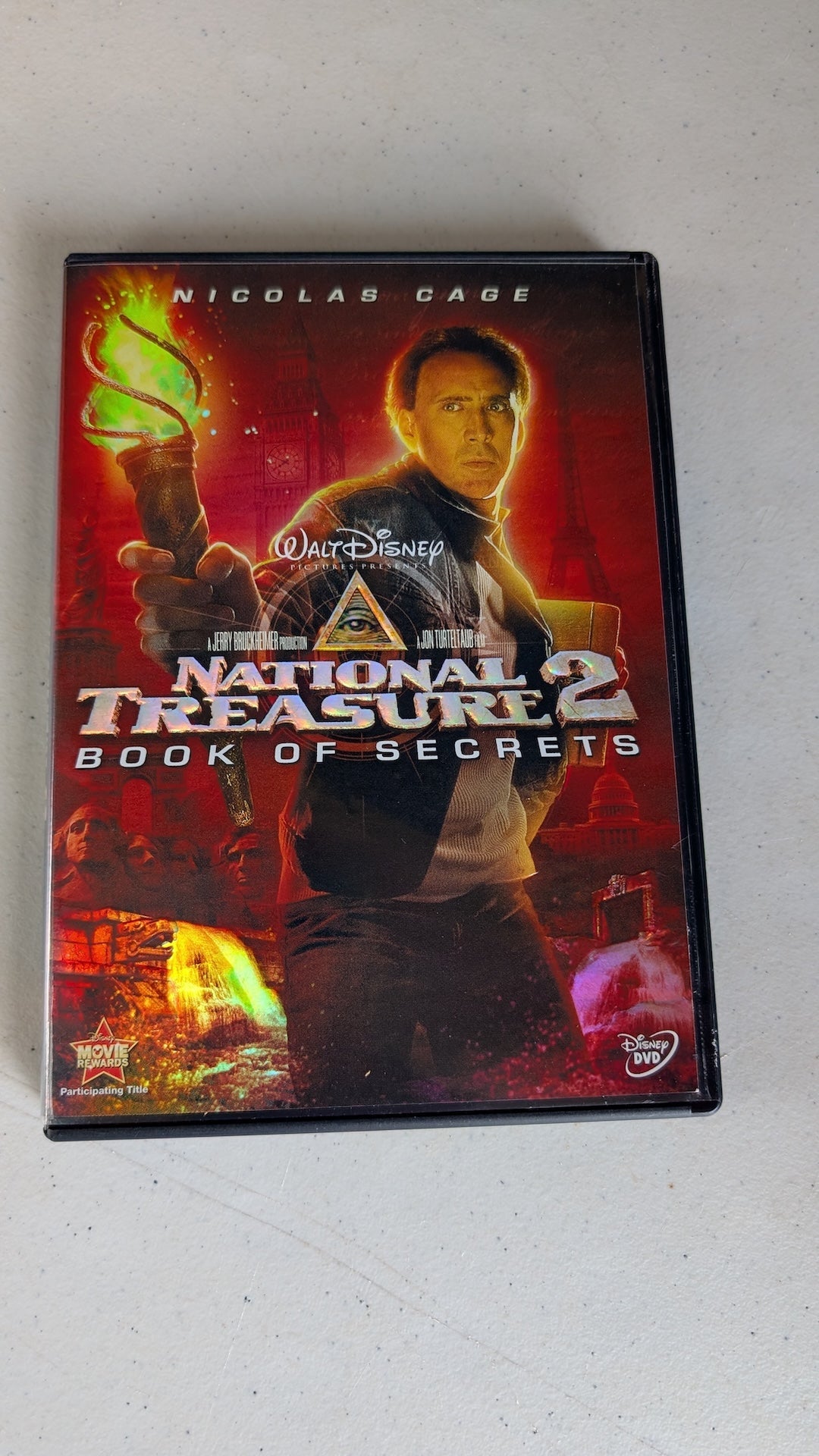 National Treasure 2: Book of Secrets (DVD, 2007, PG) Nicolas Cage, Justin Bartha, Diane Kruger