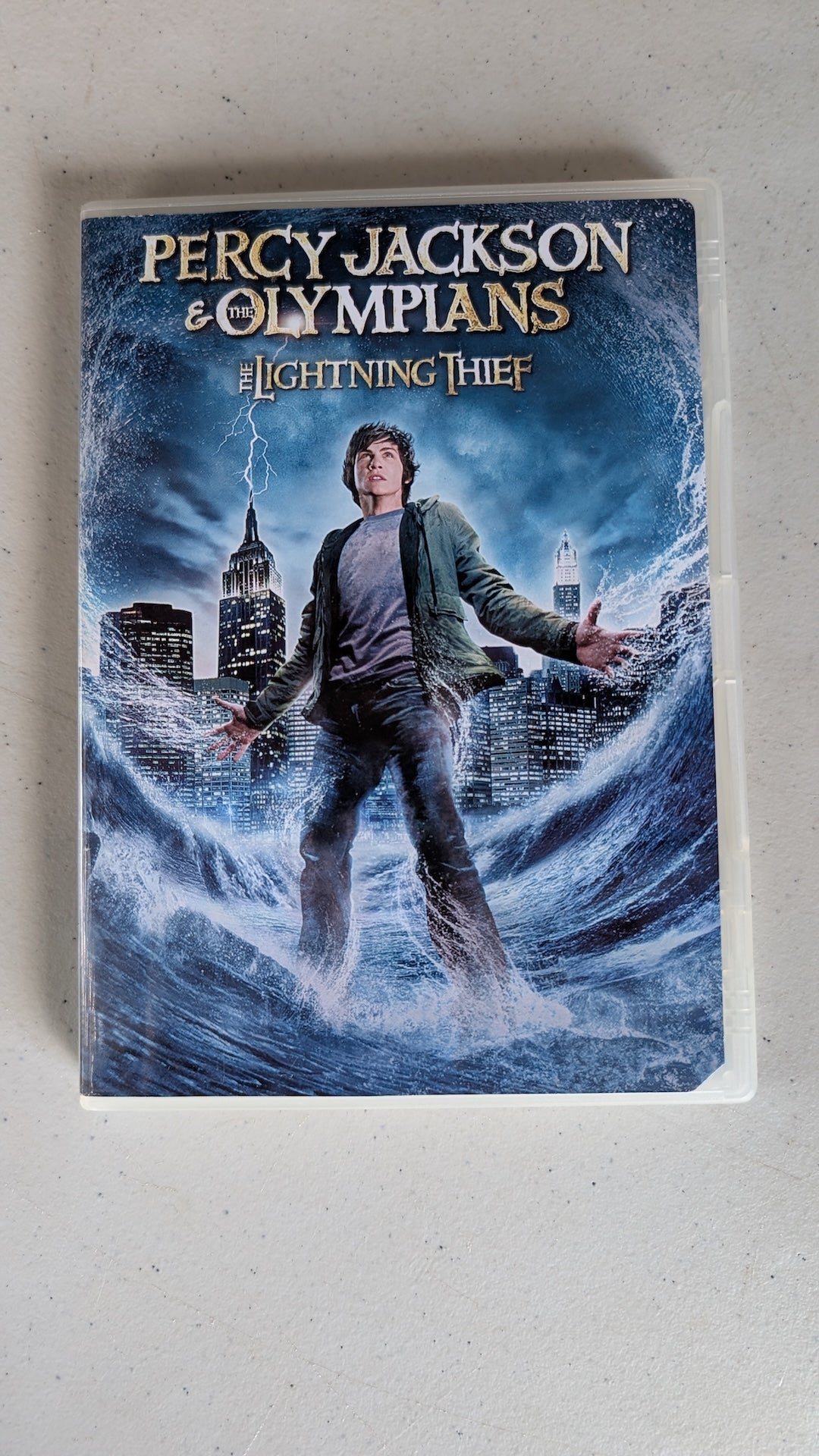 Percy Jackson & the Olympians: The Lightning Thief (DVD, 2010, PG) Logan Lerman, Brandon T. Jackson, Alexandra Daddario