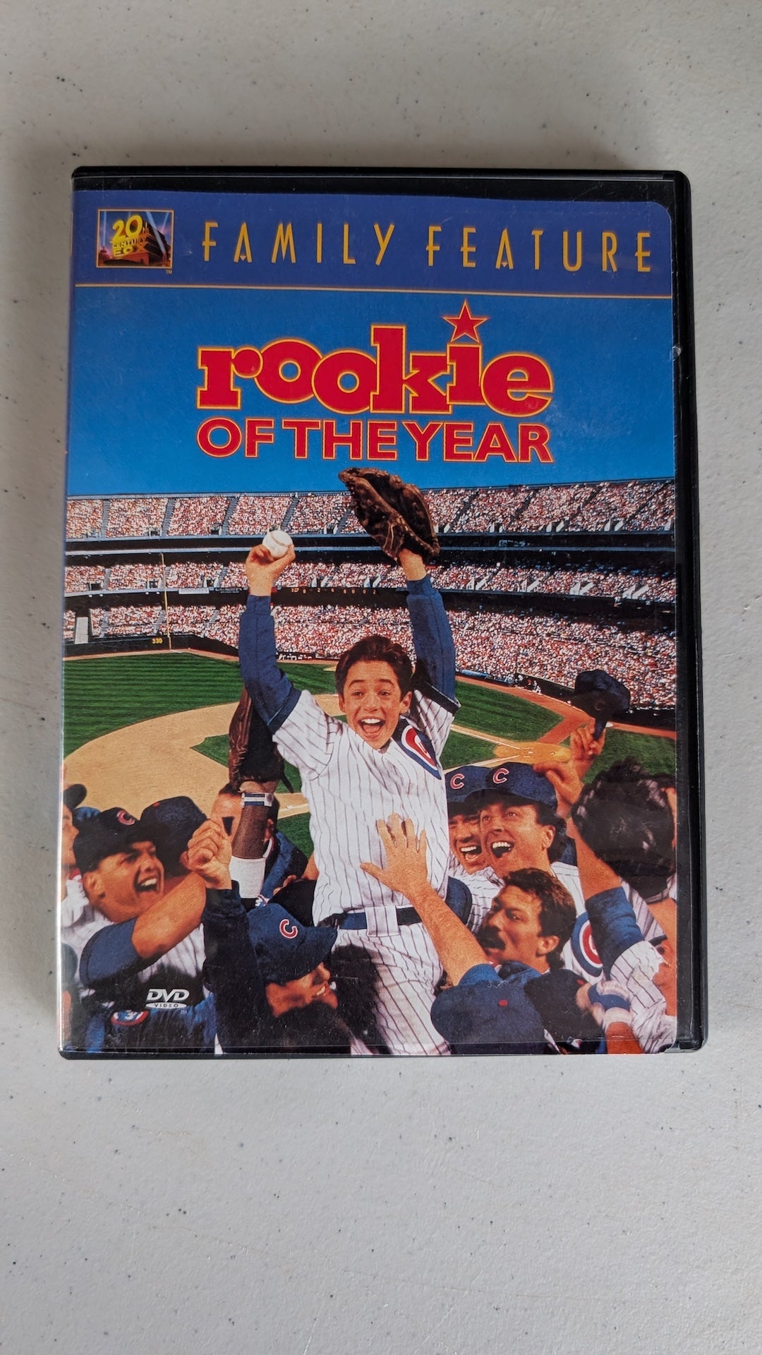 Rookie of the Year (DVD, 1993, PG) Thomas Ian Nicholas, Gary Busey, Amy Morton