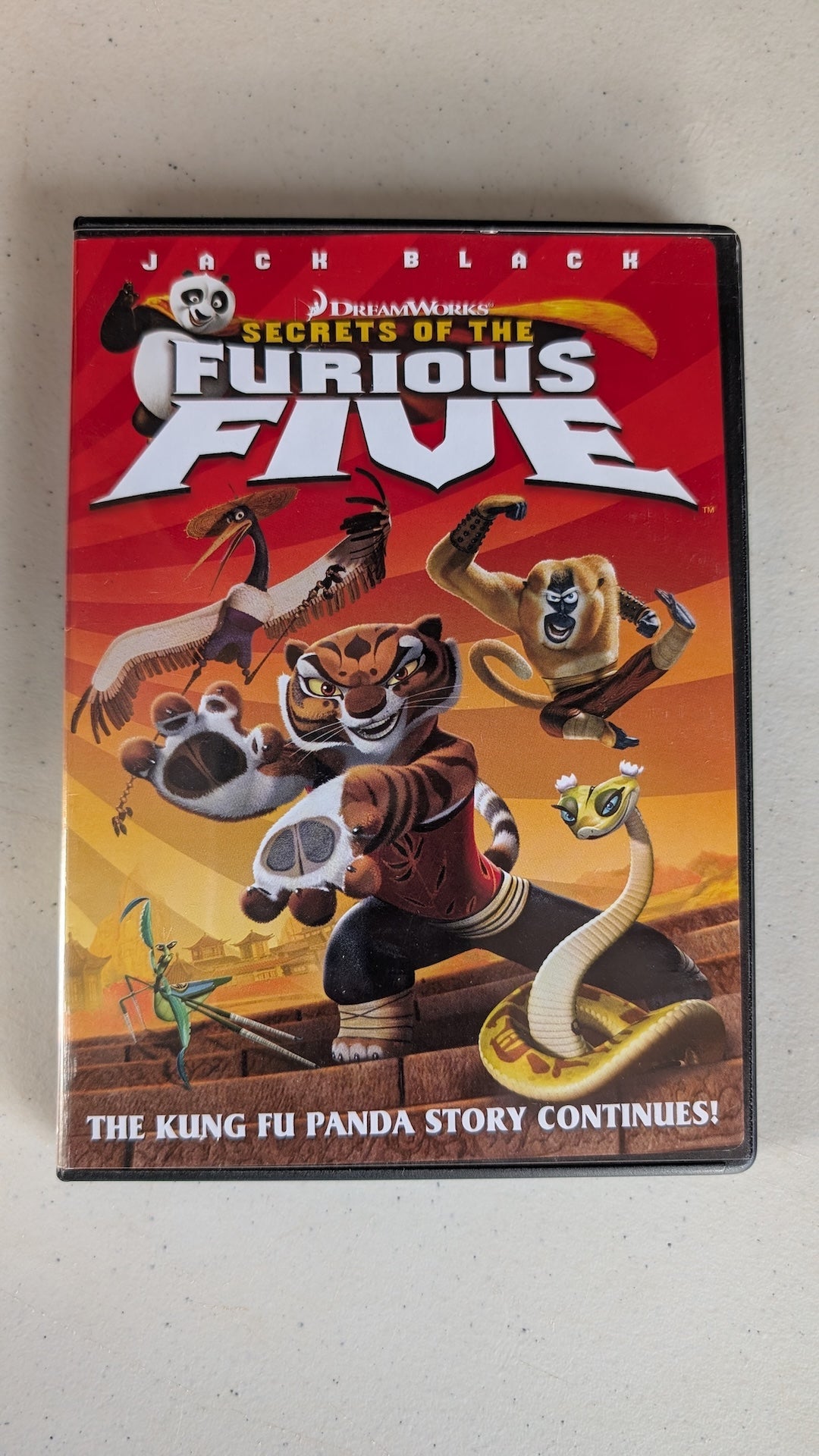 Secrets of the Furious Five (DVD, 2008, Not Rated) Jack Black, Dustin Hoffman, Will Shadley