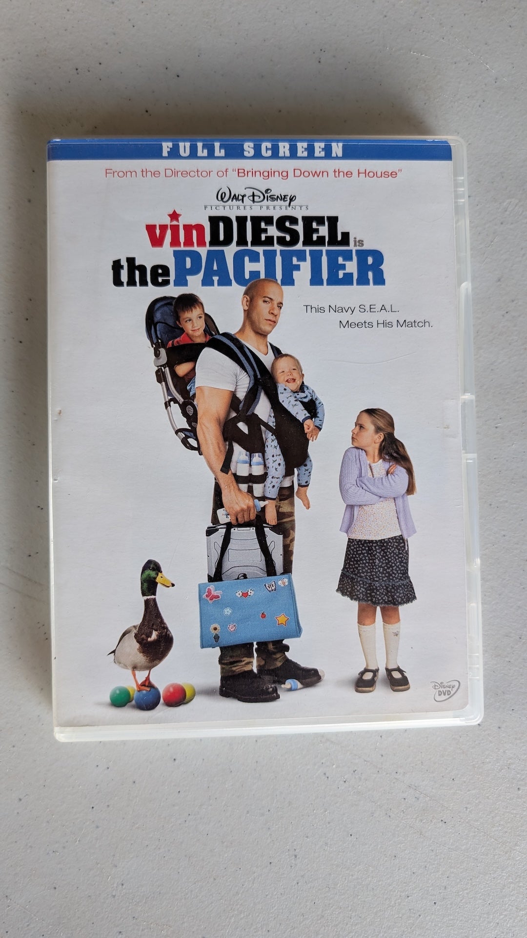 The Pacifier (DVD, 2005, PG) Vin Diesel, Lauren Graham, Faith Ford
