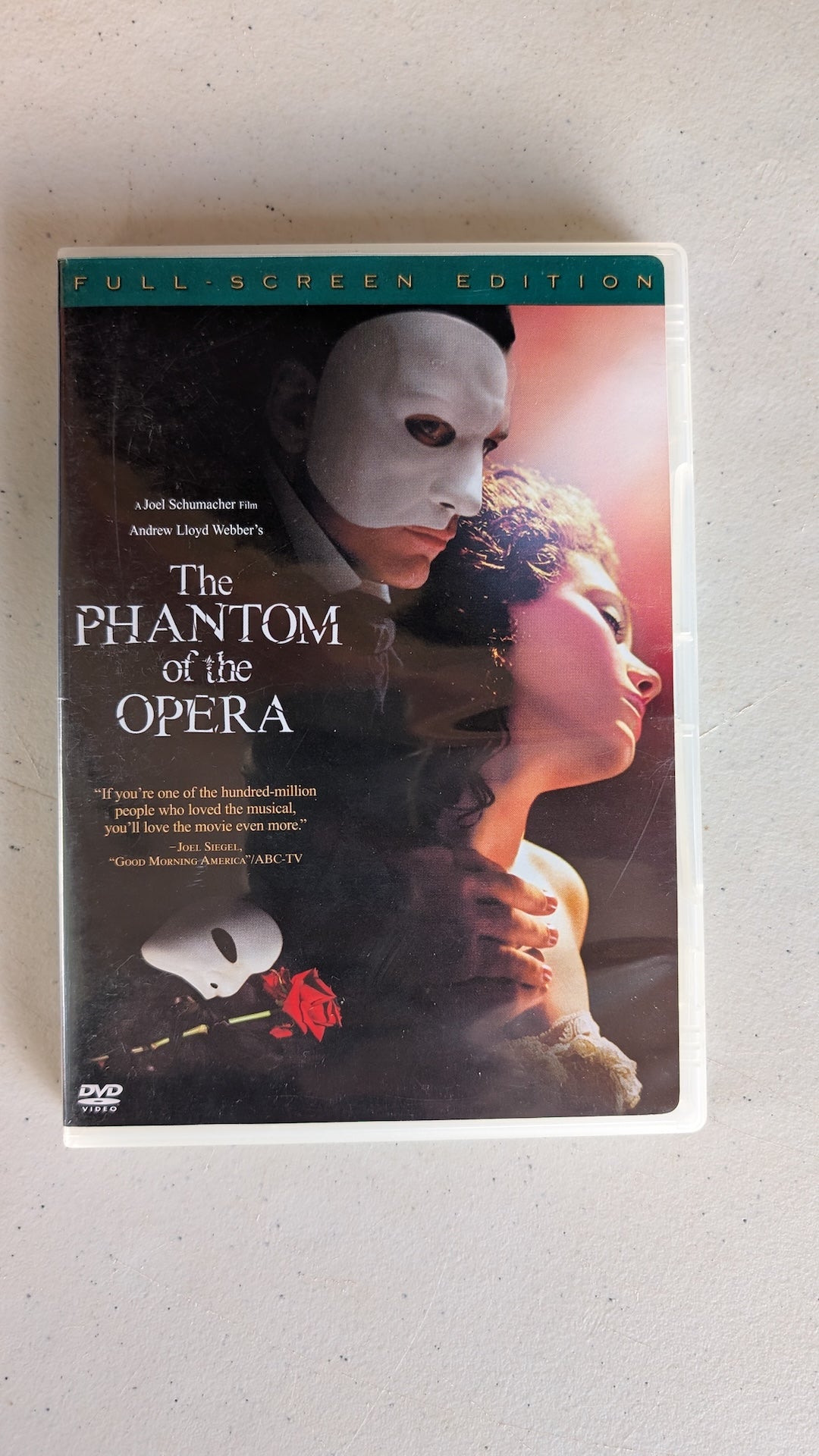 The Phantom of the Opera (DVD, 2004, PG-13) Gerard Butler, Emmy Rossum, Patrick Wilson