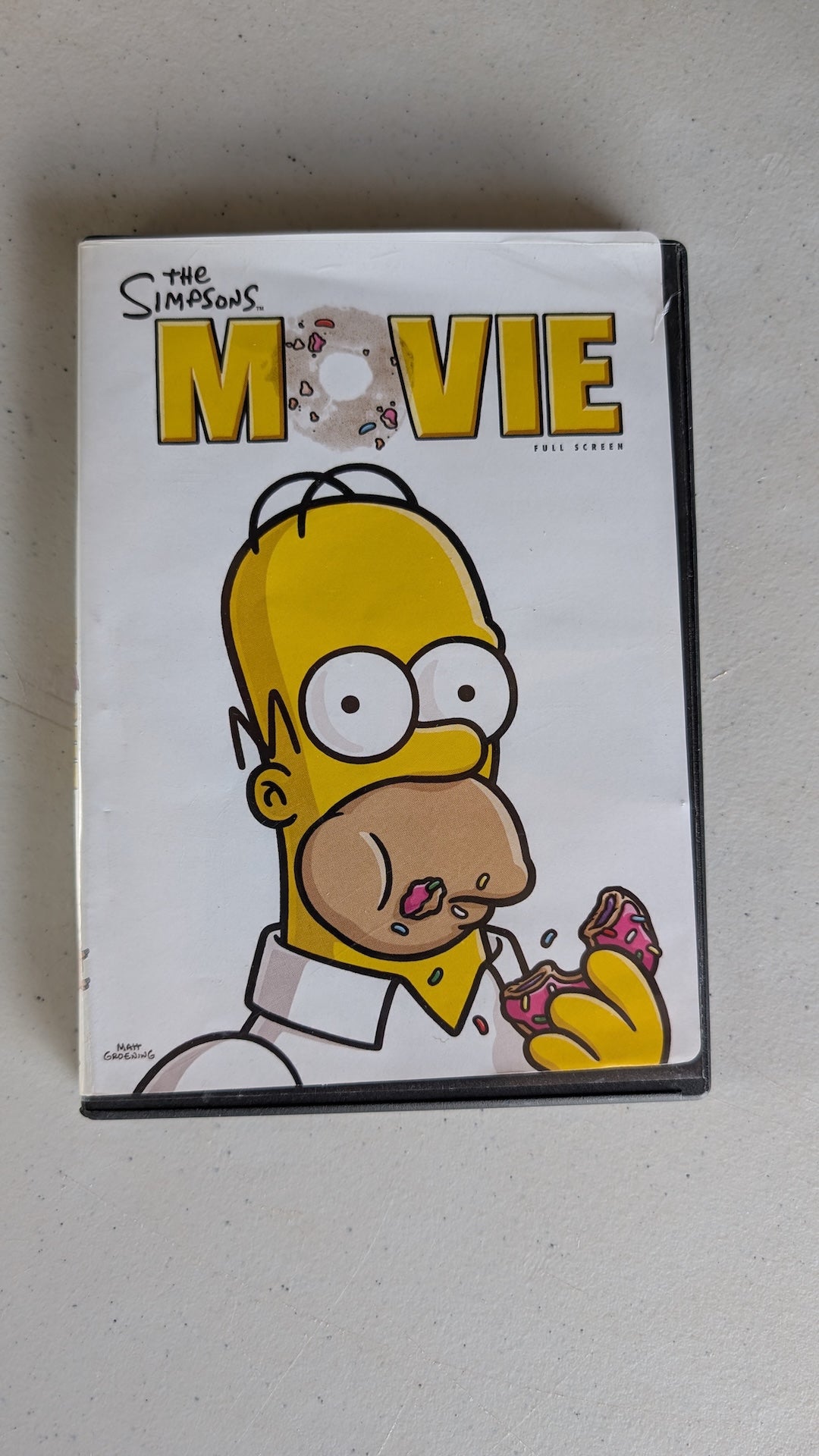 The Simpsons Movie (DVD, 2007, PG-13) Dan Castellaneta, Julie Kavner, Nancy Cartwright