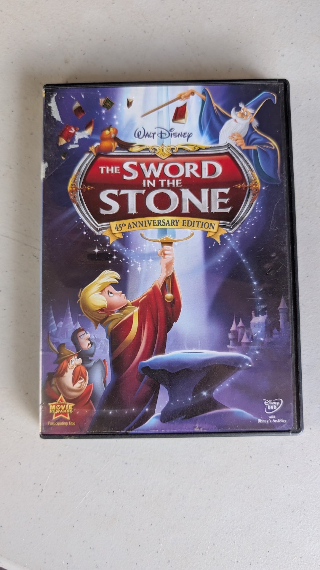 The Sword in the Stone (45th Anniversary Edition) (DVD, 1963, G) Sebastian Cabot, Karl Swenson, Rickie Sorensen
