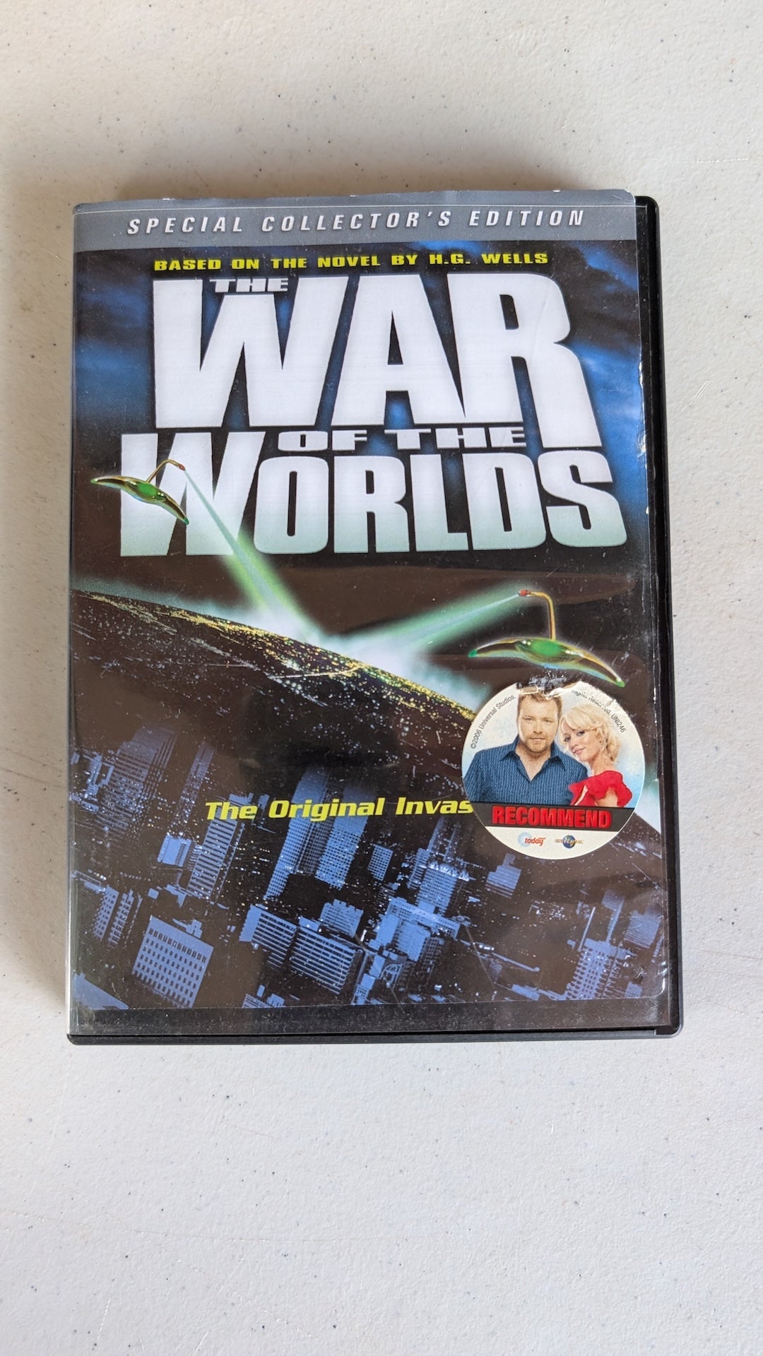 The War of the Worlds (DVD, 1953, G) Gene Barry, Ann Robinson, Les Tremayne