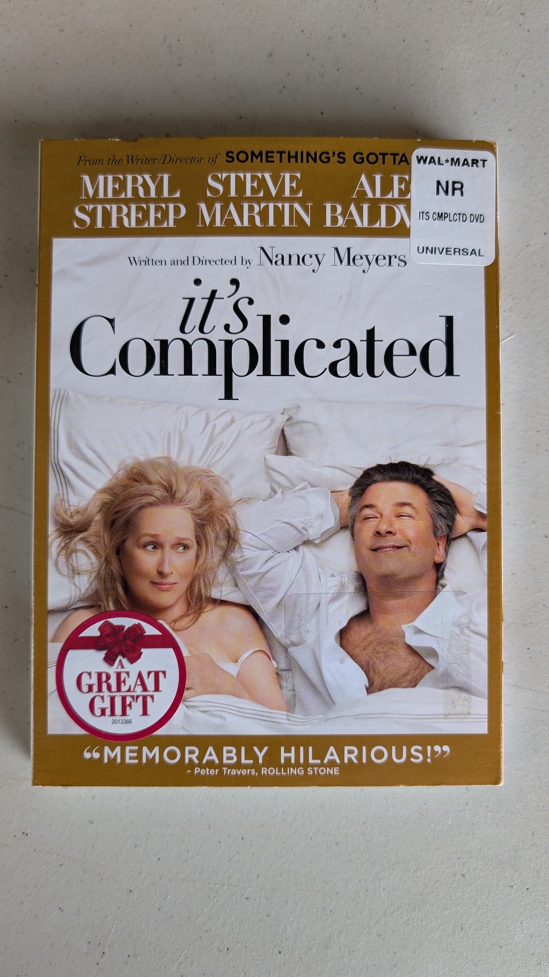 It's Complicated (DVD, 2009, R) Meryl Streep, Steve Martin, Alec Baldwin