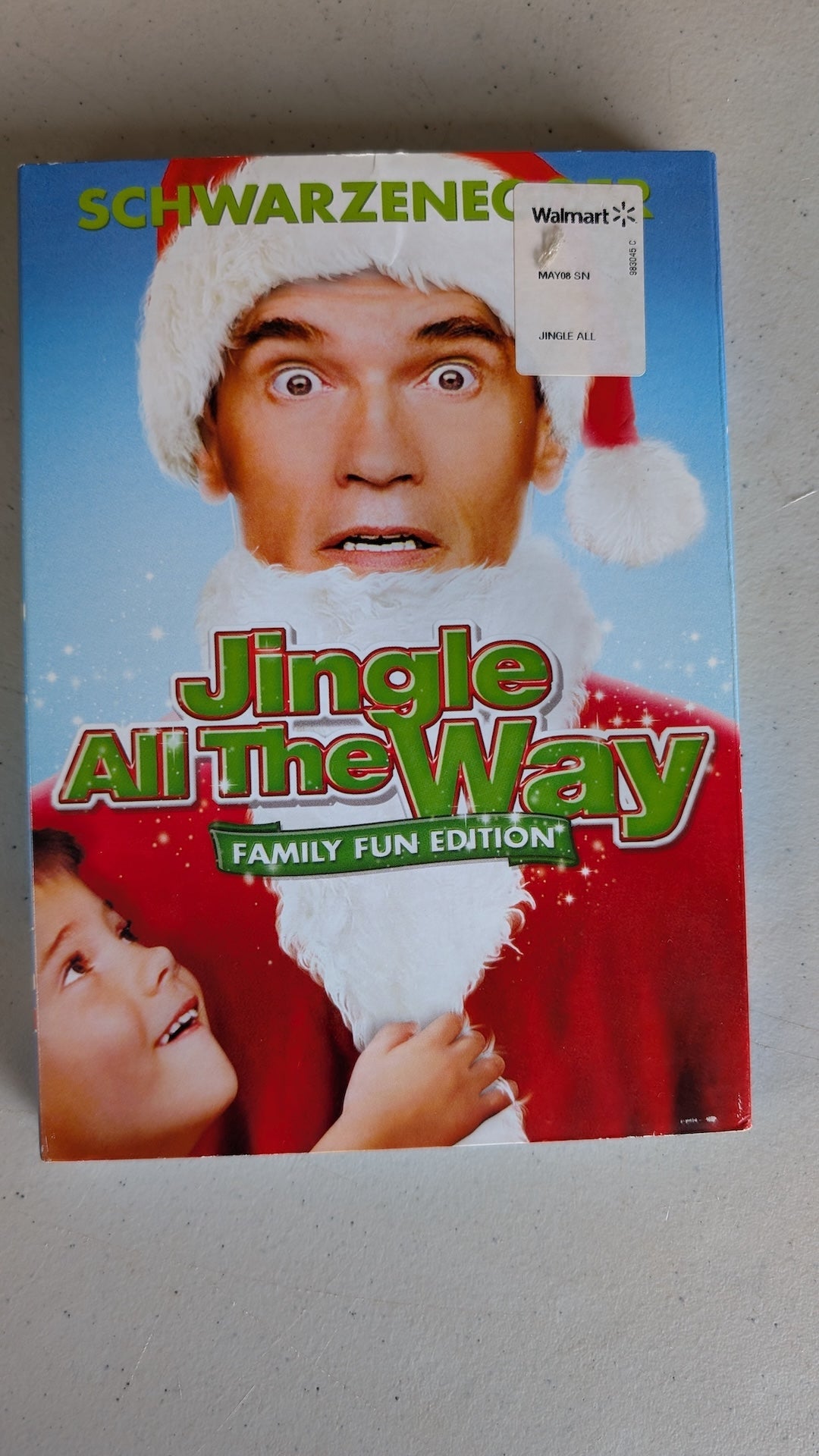 Jingle All the Way (DVD, 1996, PG) Arnold Schwarzenegger, Sinbad, Phil Hartman