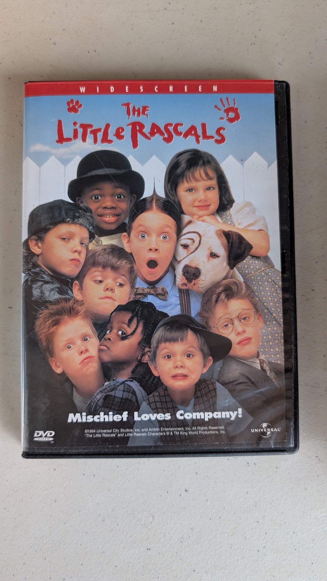 The Little Rascals (DVD, 1994, PG) Travis Tedford, Bug Hall, Brittany Ashton Holmes