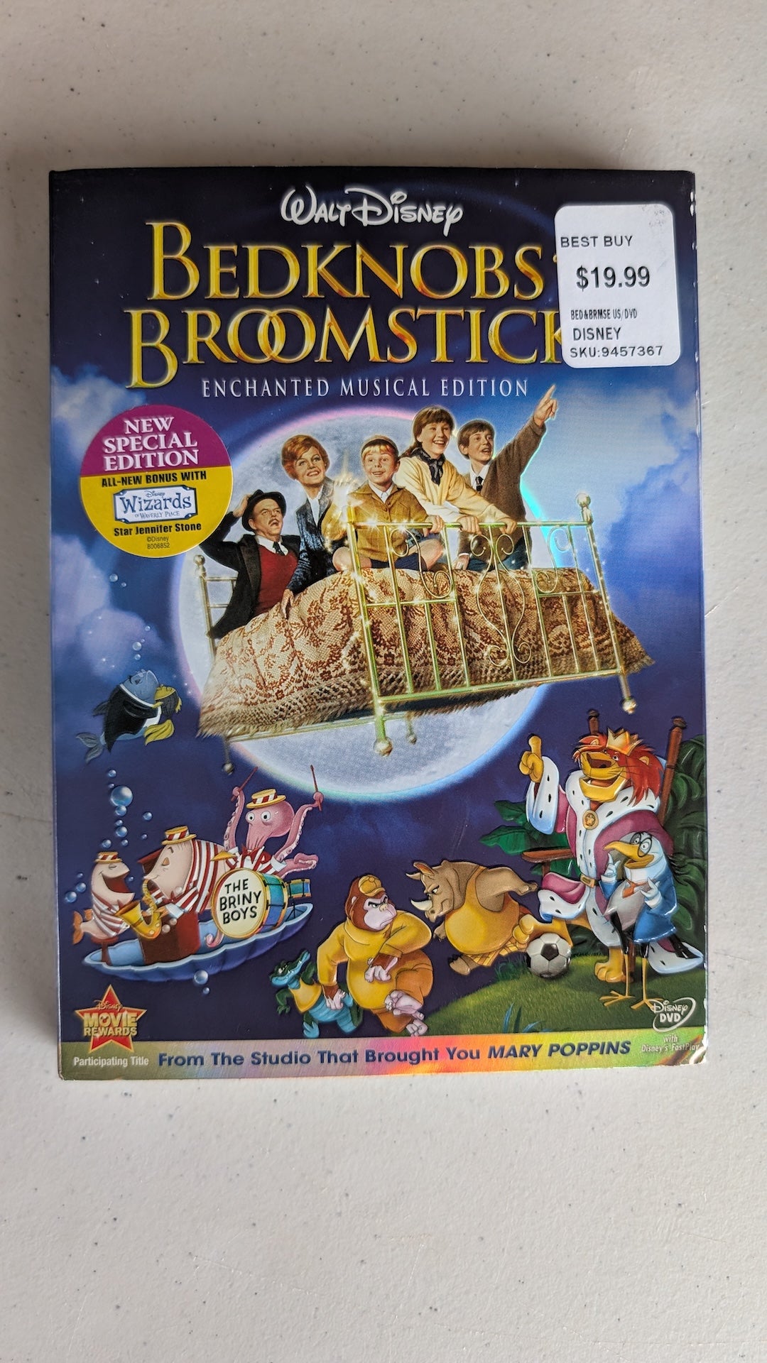 Bedknobs and Broomsticks (DVD, 1971, G) Angela Lansbury, David Tomlinson, Roddy McDowall