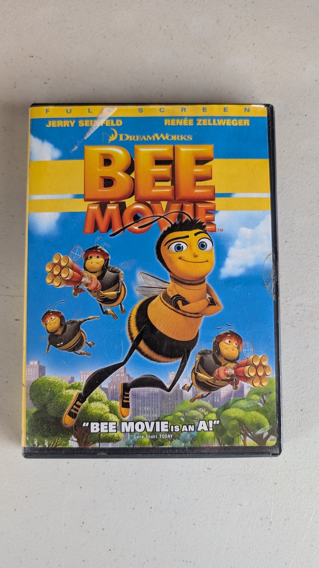 Bee Movie (DVD, 2007, PG) Jerry Seinfeld, Renée Zellweger, Matthew Broderick