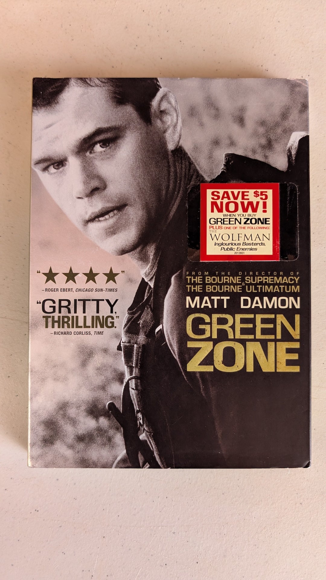 Green Zone (DVD, 2010, R) Matt Damon, Greg Kinnear, Brendan Gleeson