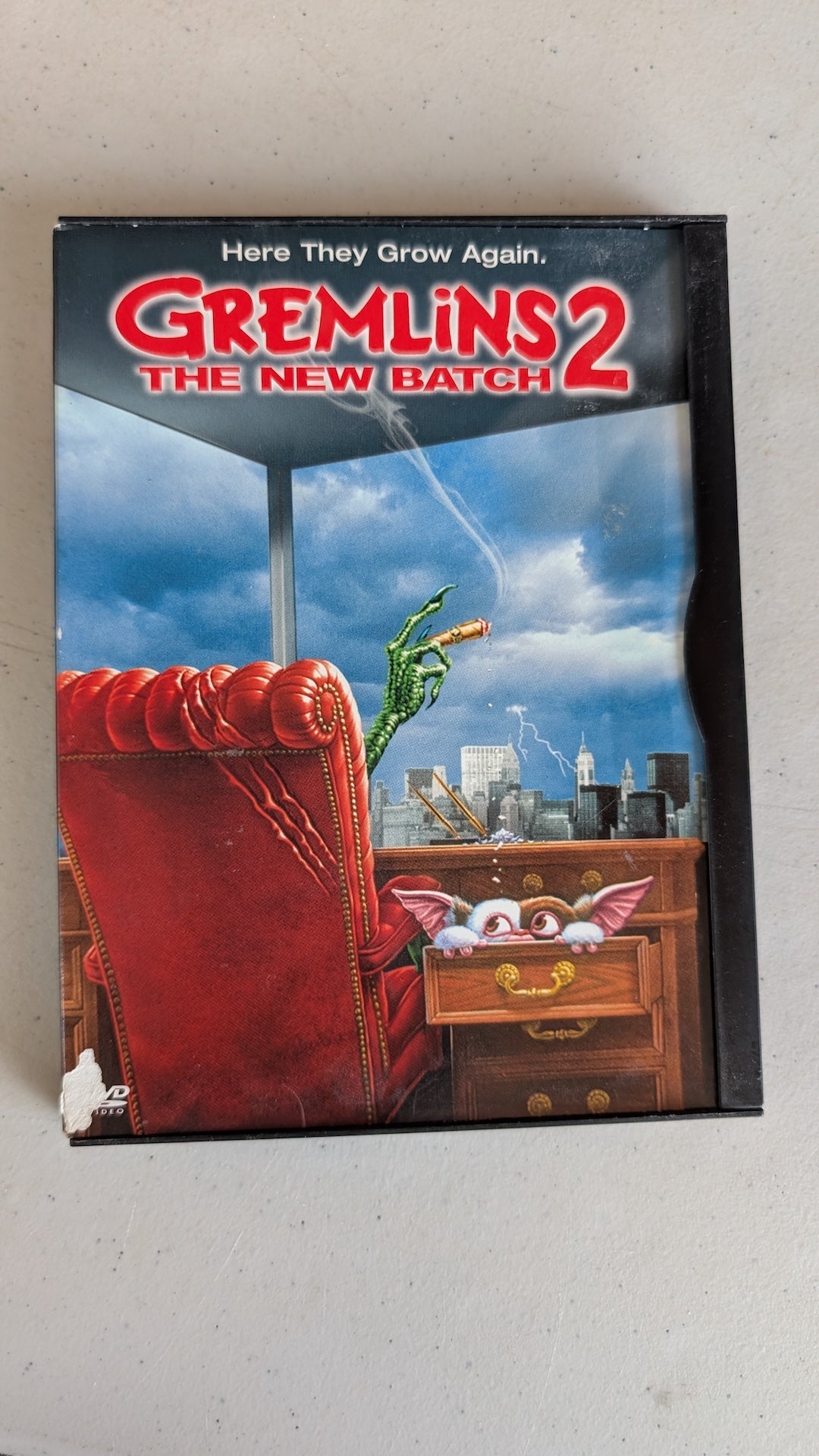 Gremlins 2: The New Batch (DVD, 1990, PG-13) Zach Galligan, Phoebe Cates, John Glover