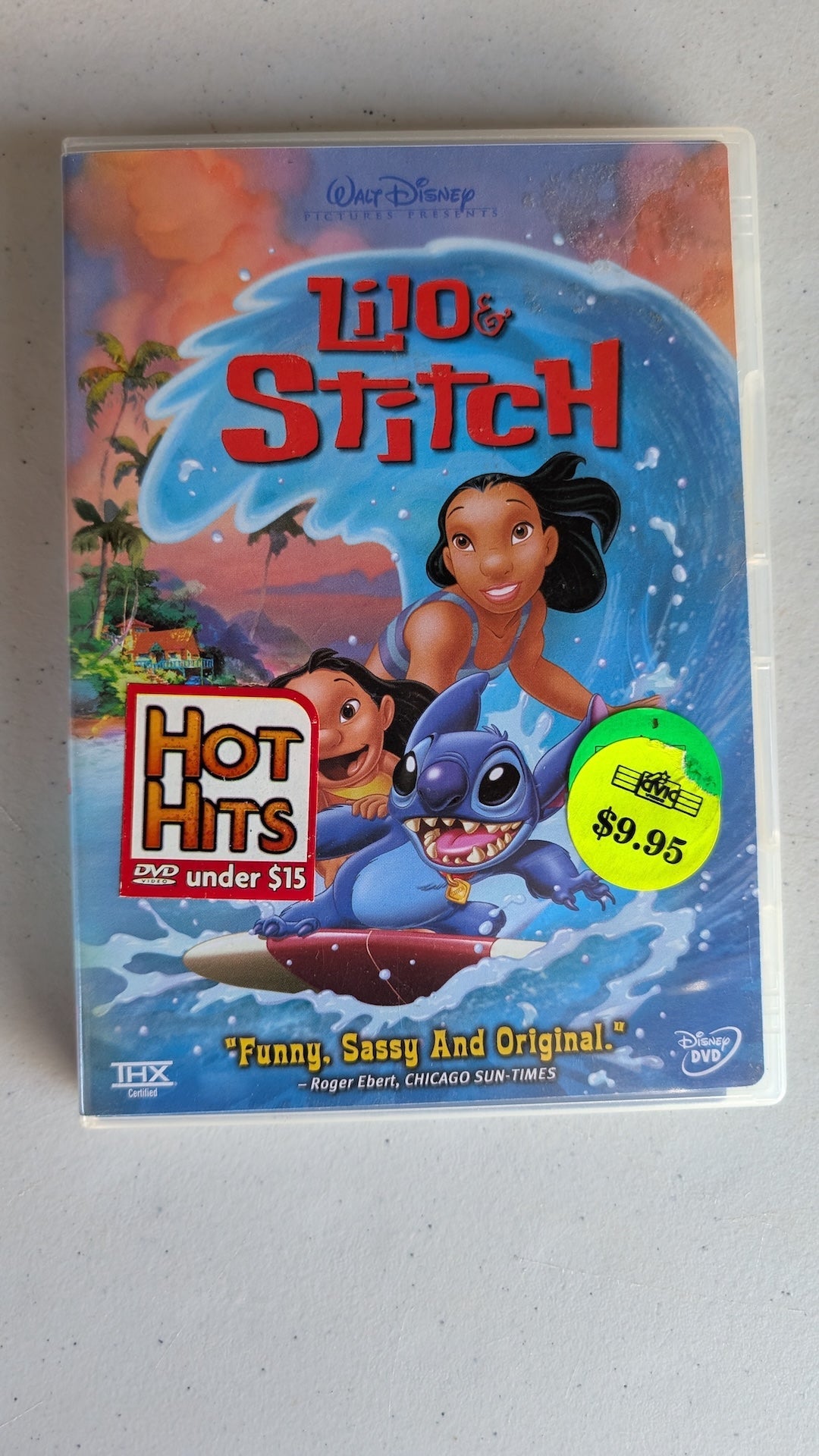 Lilo & Stitch (DVD, 2002, PG) Daveigh Chase, Chris Sanders, Tia Carrere