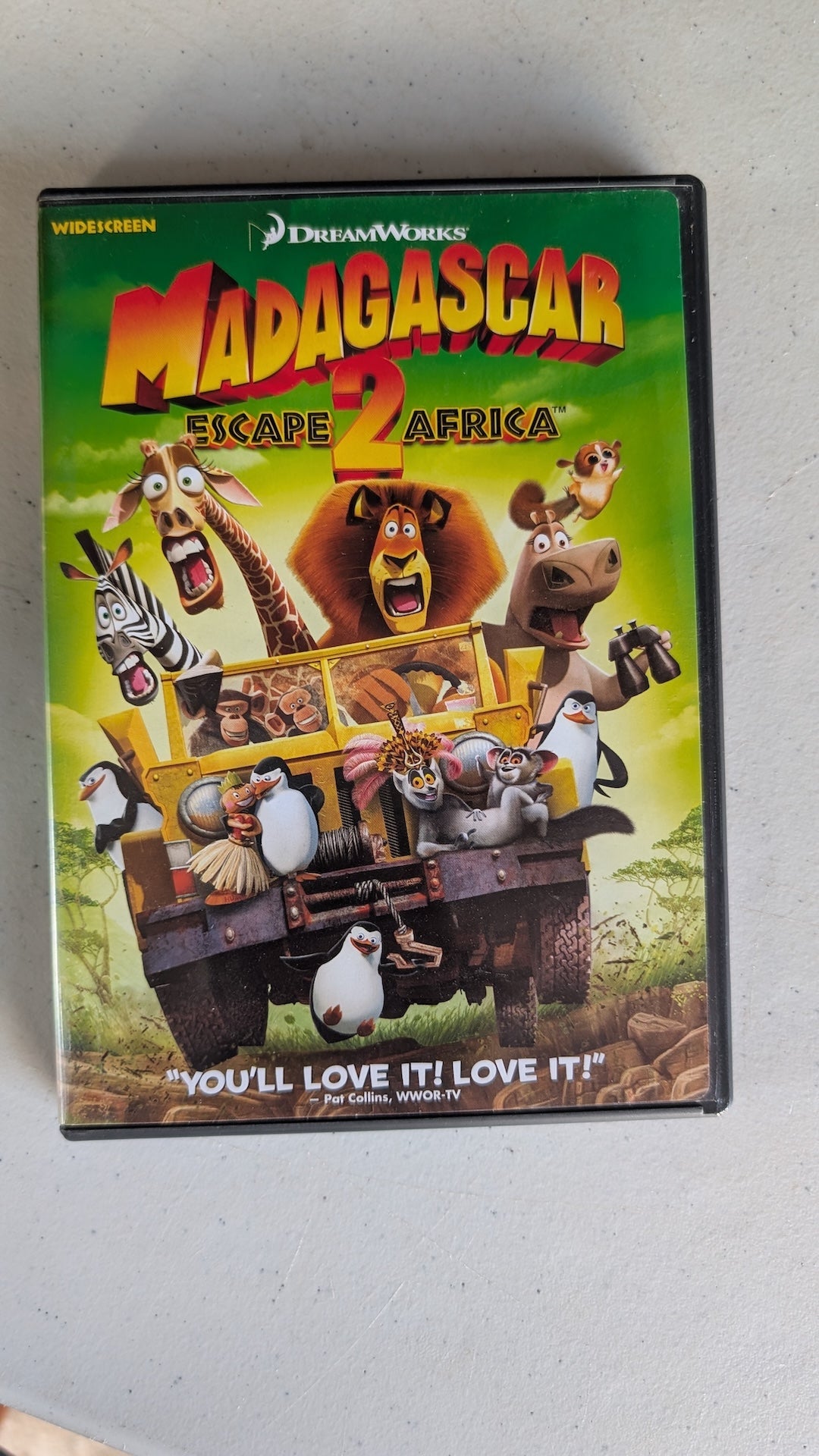 Madagascar: Escape 2 Africa (DVD, 2008, PG) Ben Stiller, Chris Rock, David Schwimmer