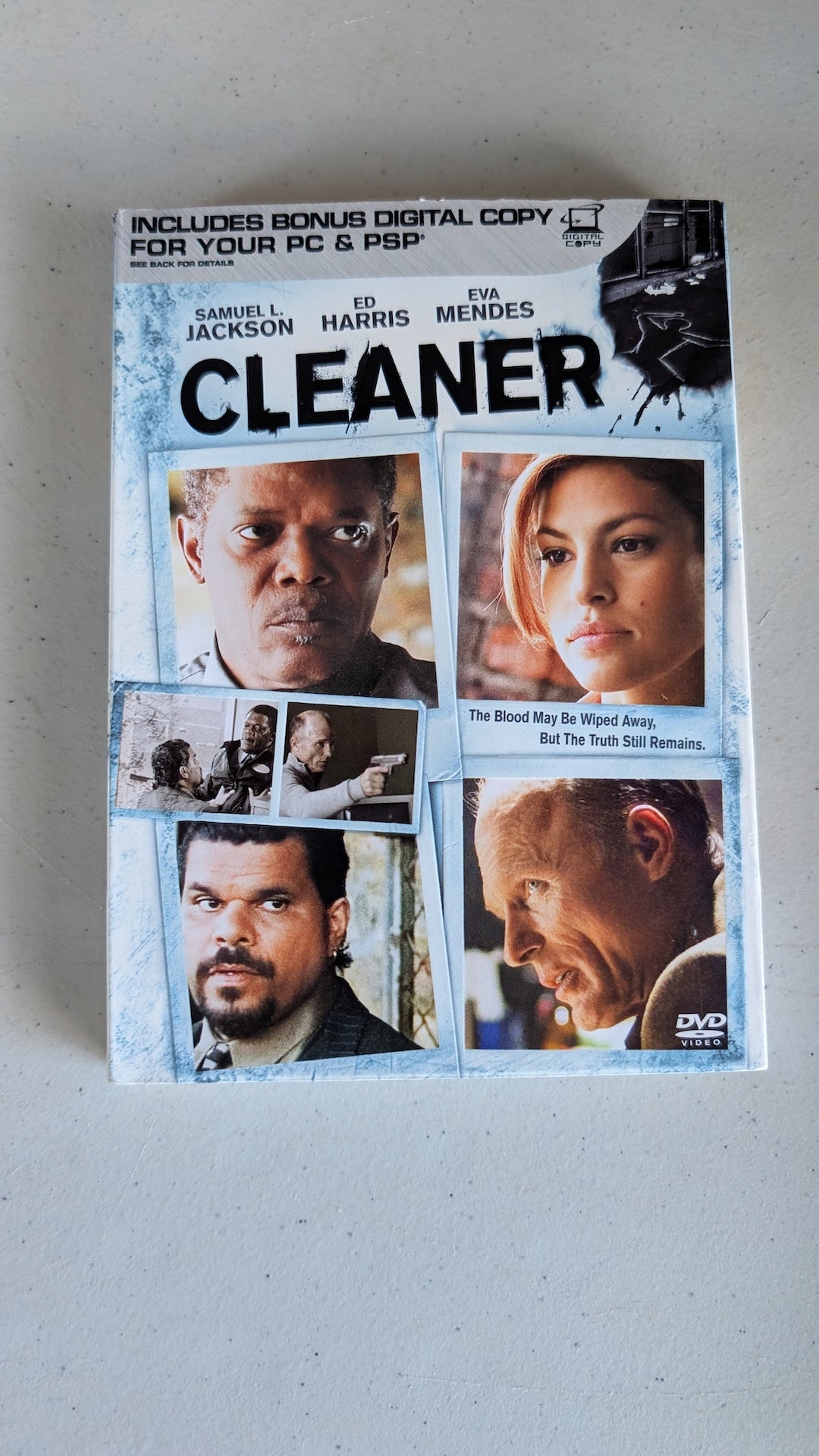 Cleaner (DVD, 2007, R) Samuel L. Jackson, Ed Harris, Eva Mendes