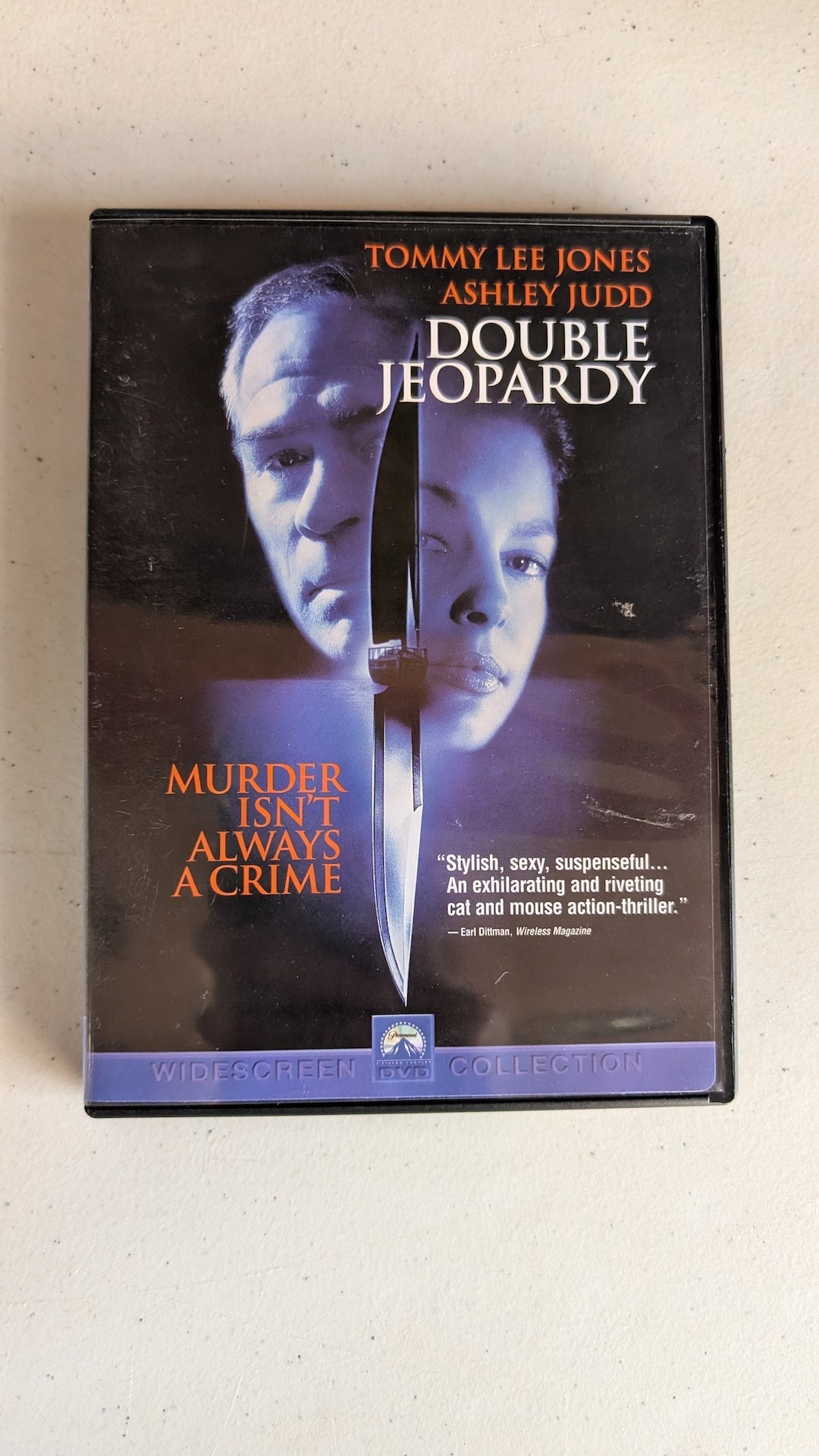 Double Jeopardy (DVD, 1999, R) Tommy Lee Jones, Ashley Judd