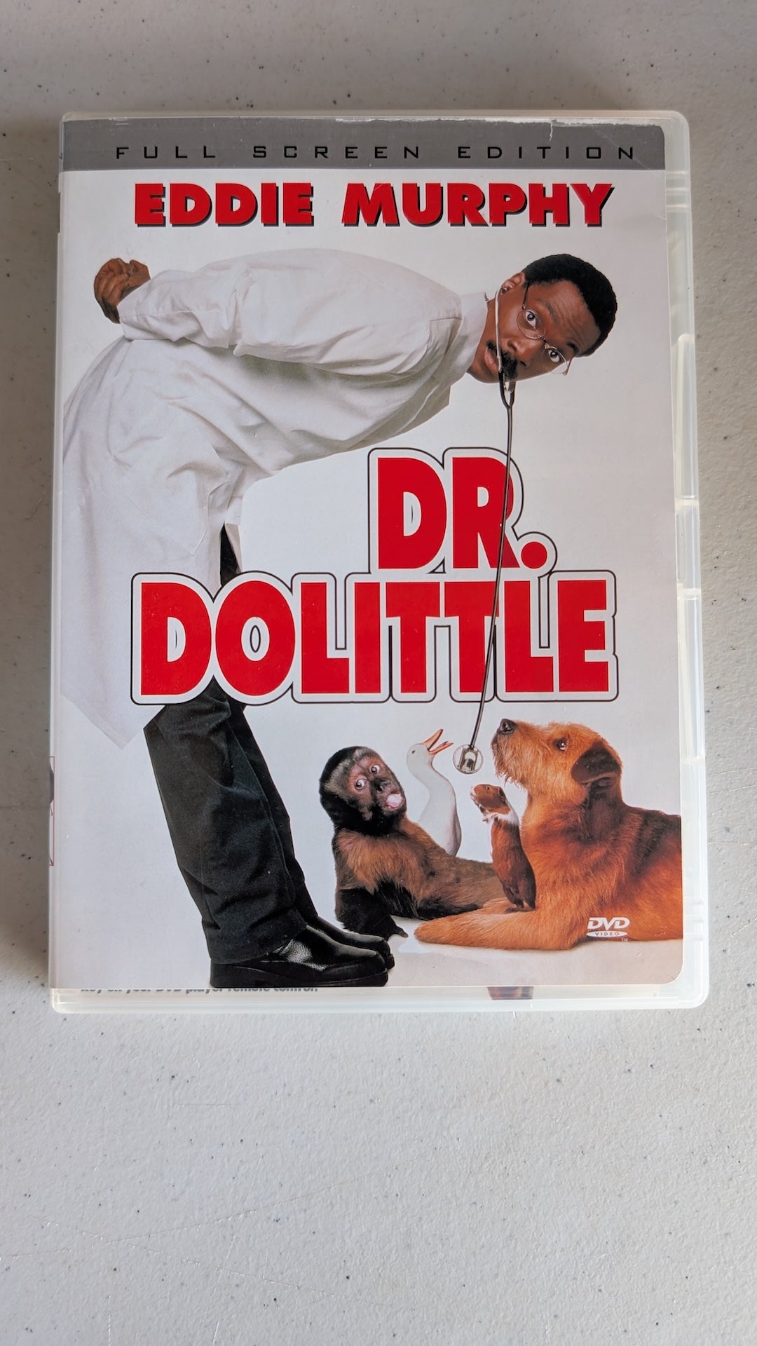 Dr. Dolittle (DVD, 1998, PG-13) Eddie Murphy, Ossie Davis, Oliver Platt