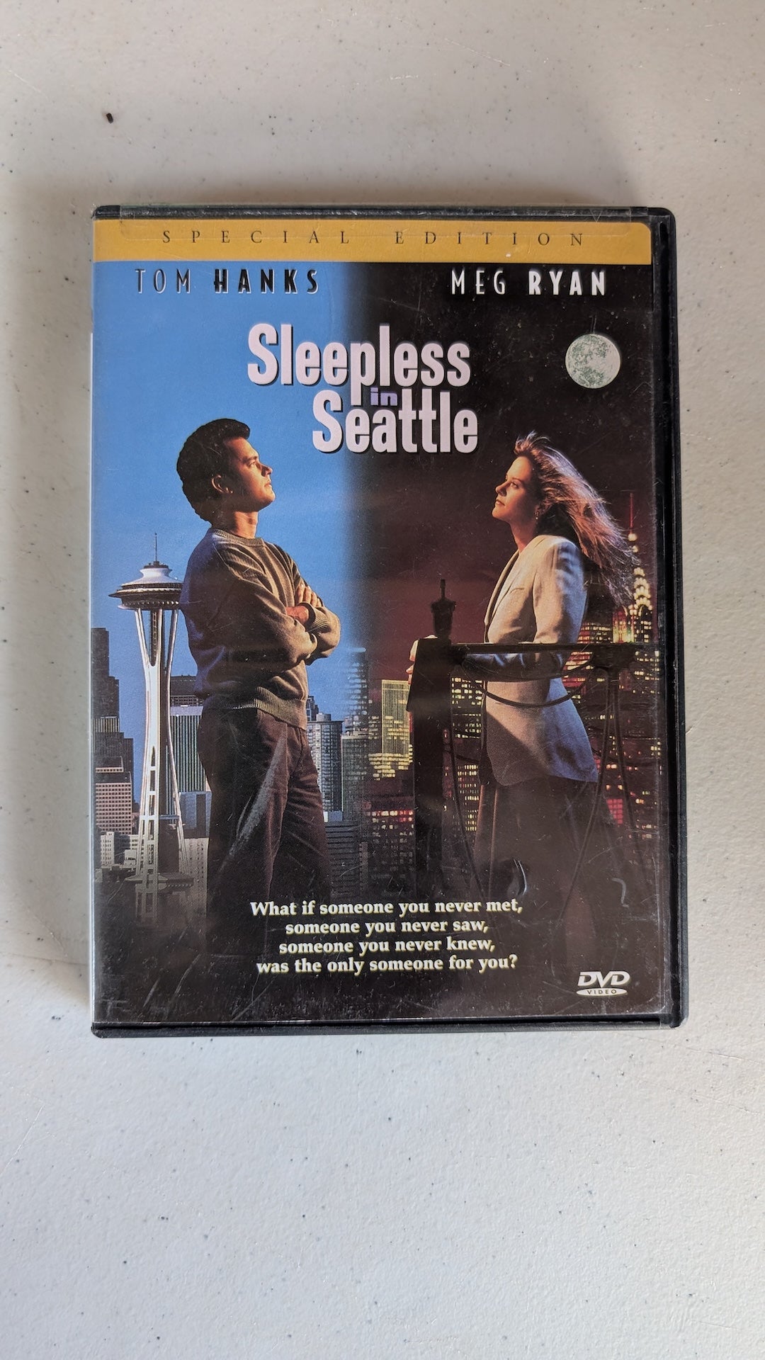 Sleepless in Seattle (DVD, 1993, PG) Tom Hanks, Meg Ryan, Bill Pullman