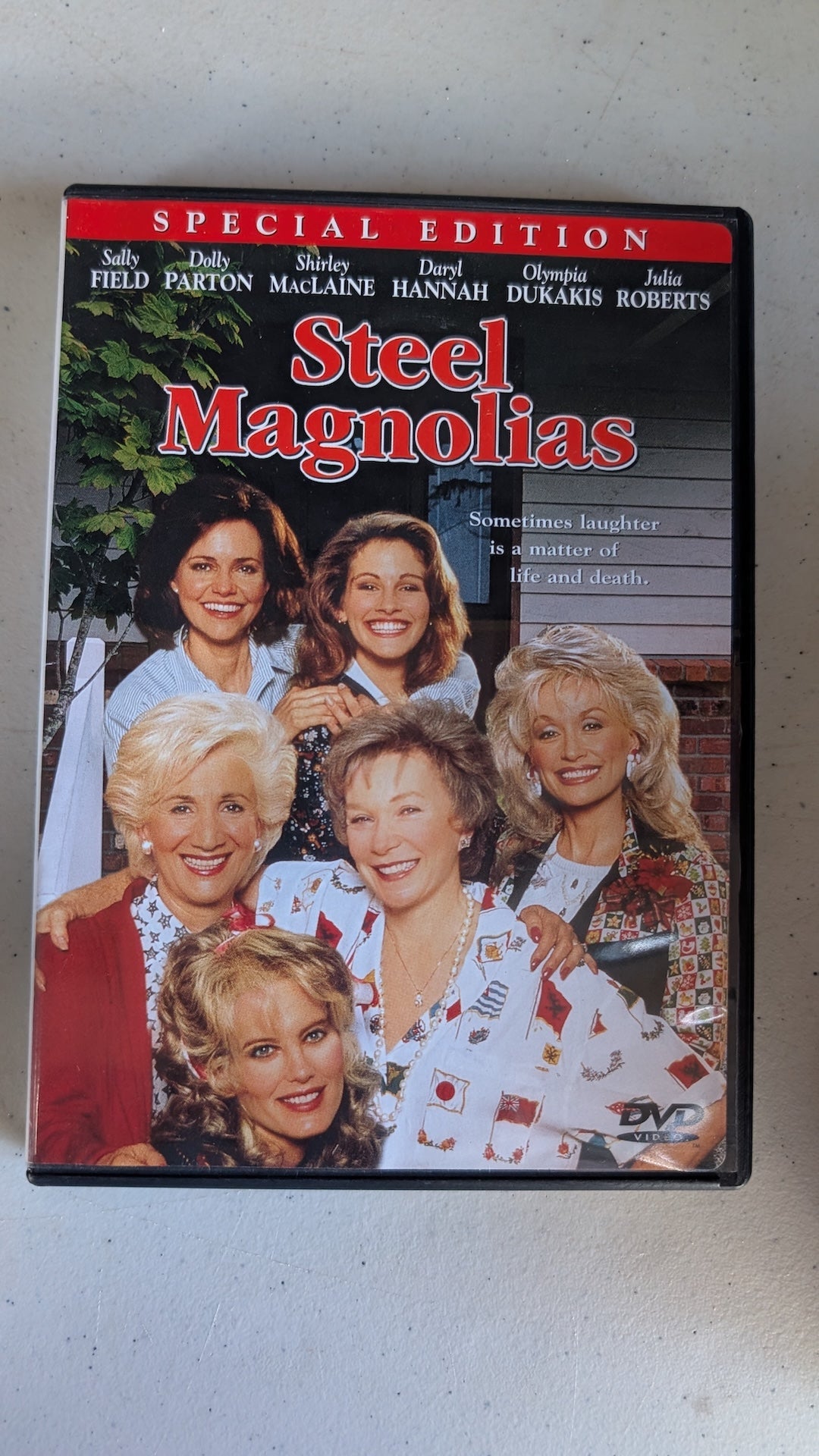 Steel Magnolias (DVD, 1989, PG) Sally Field, Dolly Parton, Shirley MacLaine