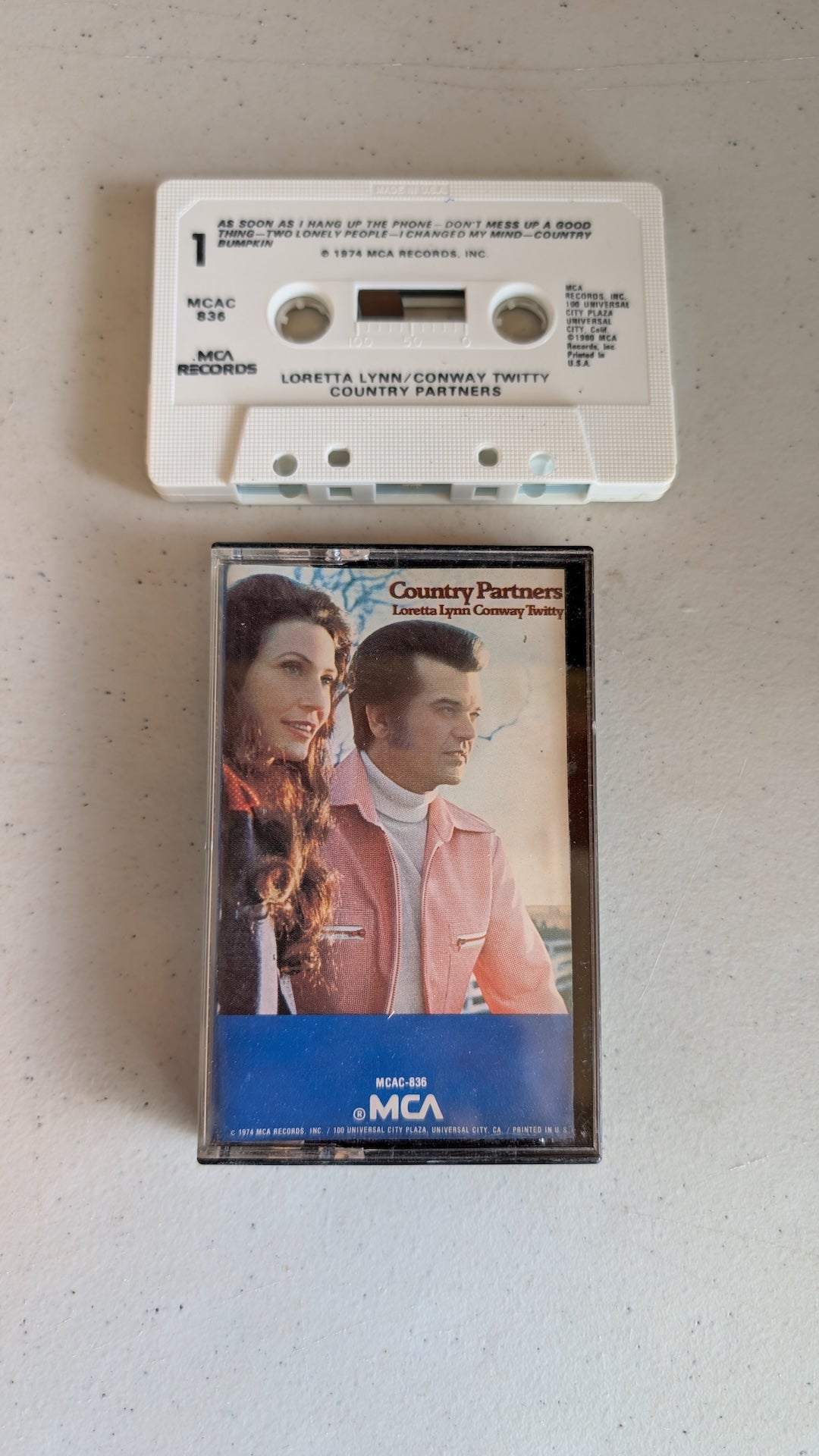 Loretta Lynn/Conway Twitty - Country Partners (Country, Cassette Tape, 1974)