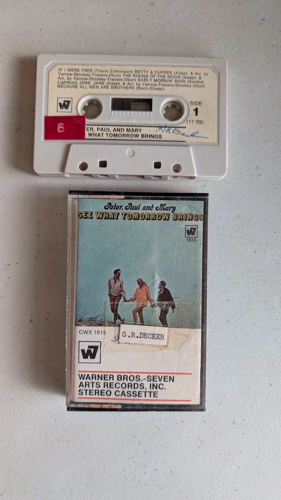 Peter, Paul and Mary - See What Tomorrow Brings (Folk, Cassette Tape, 1965)