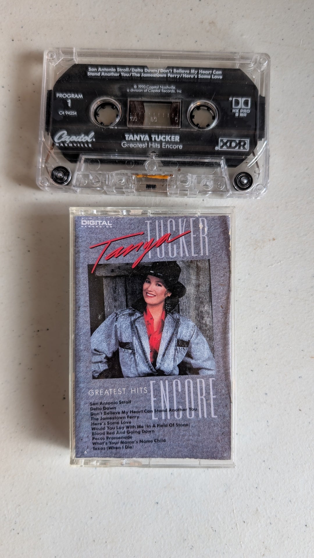 Tanya Tucker - Greatest Hits Encore (Country, Cassette Tape, 1990)