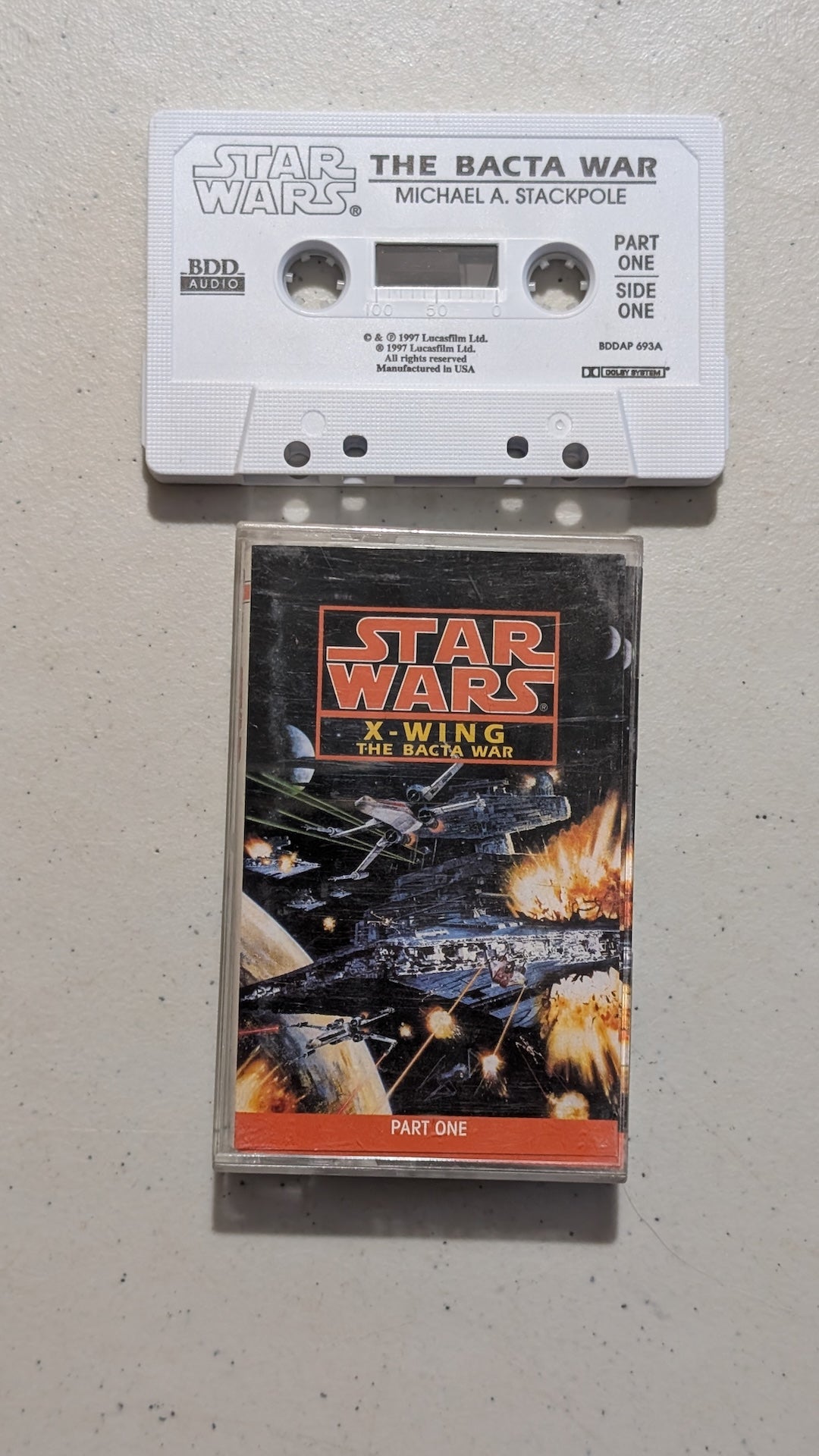 Michael A. Stackpole - Star Wars: X-Wing - The Bacta War (Audiobook, Cassette Tape, 1997)