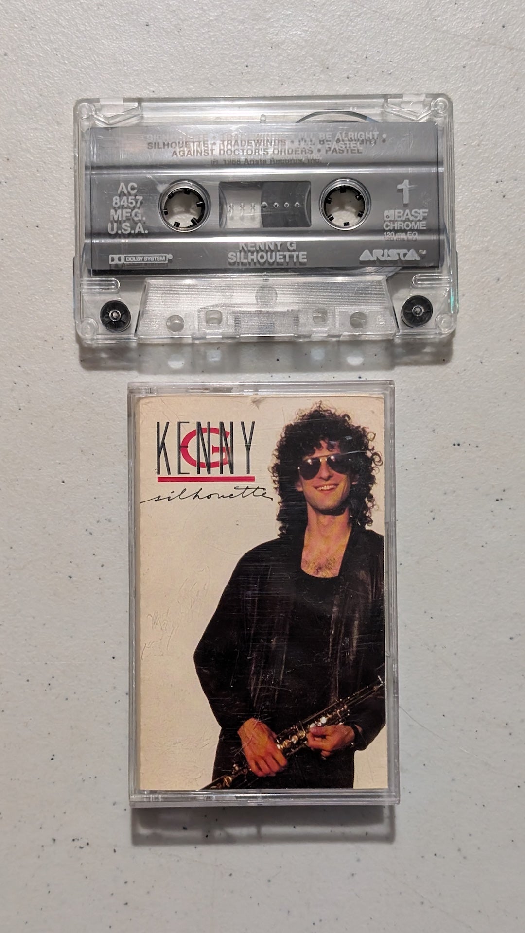 Kenny G - Silhouette (Smooth Jazz, Cassette Tape, 1988)
