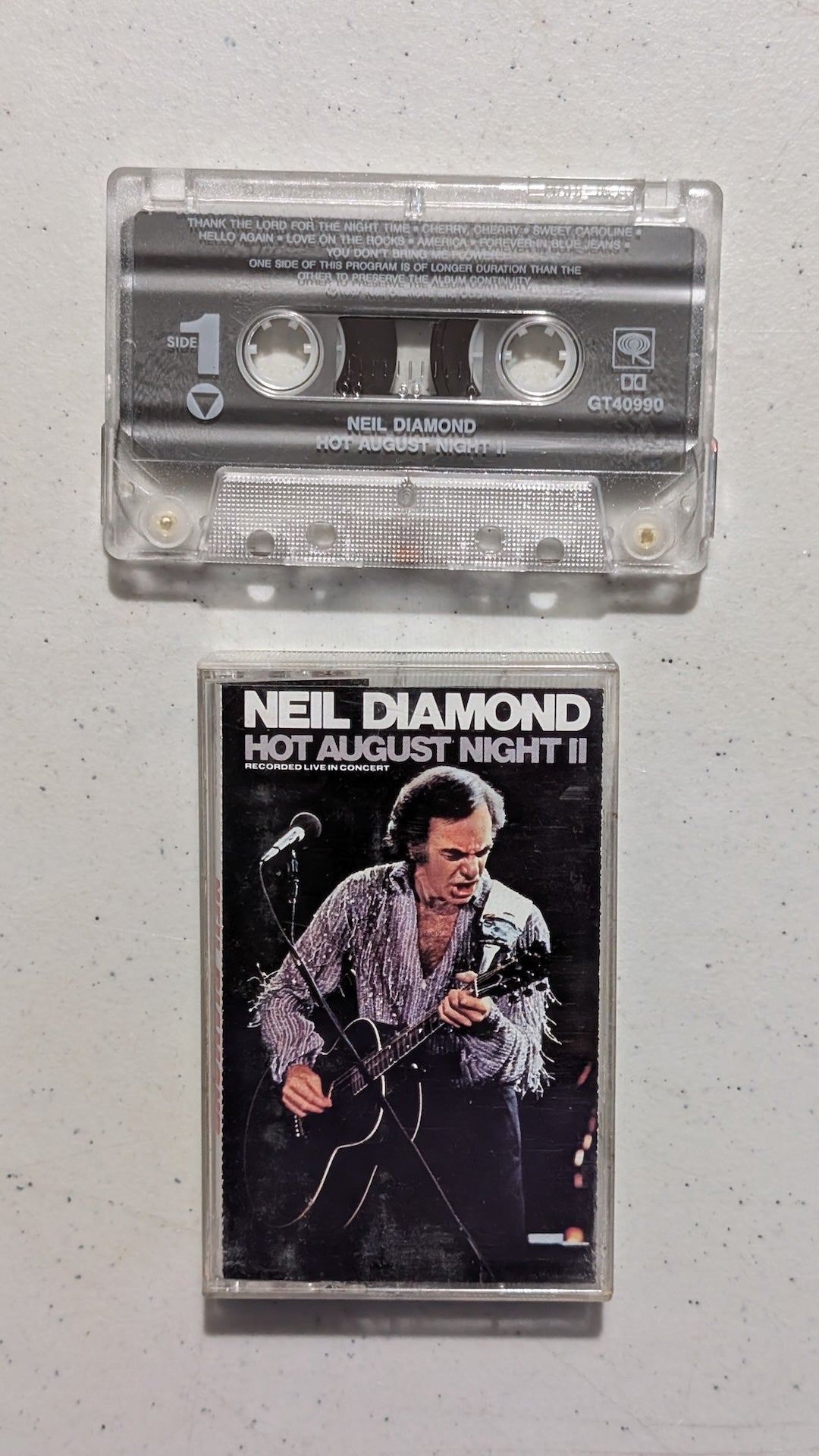 Neil Diamond - Hot August Night II (Pop, Rock, Cassette Tape, 1987)