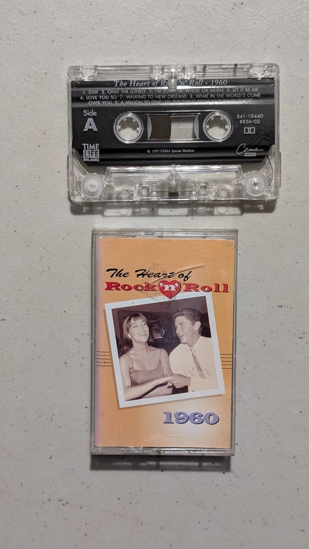 Various Artists - The Heart of Rock 'n' Roll - 1960 (Rock, Pop, Cassette Tape, 1995)