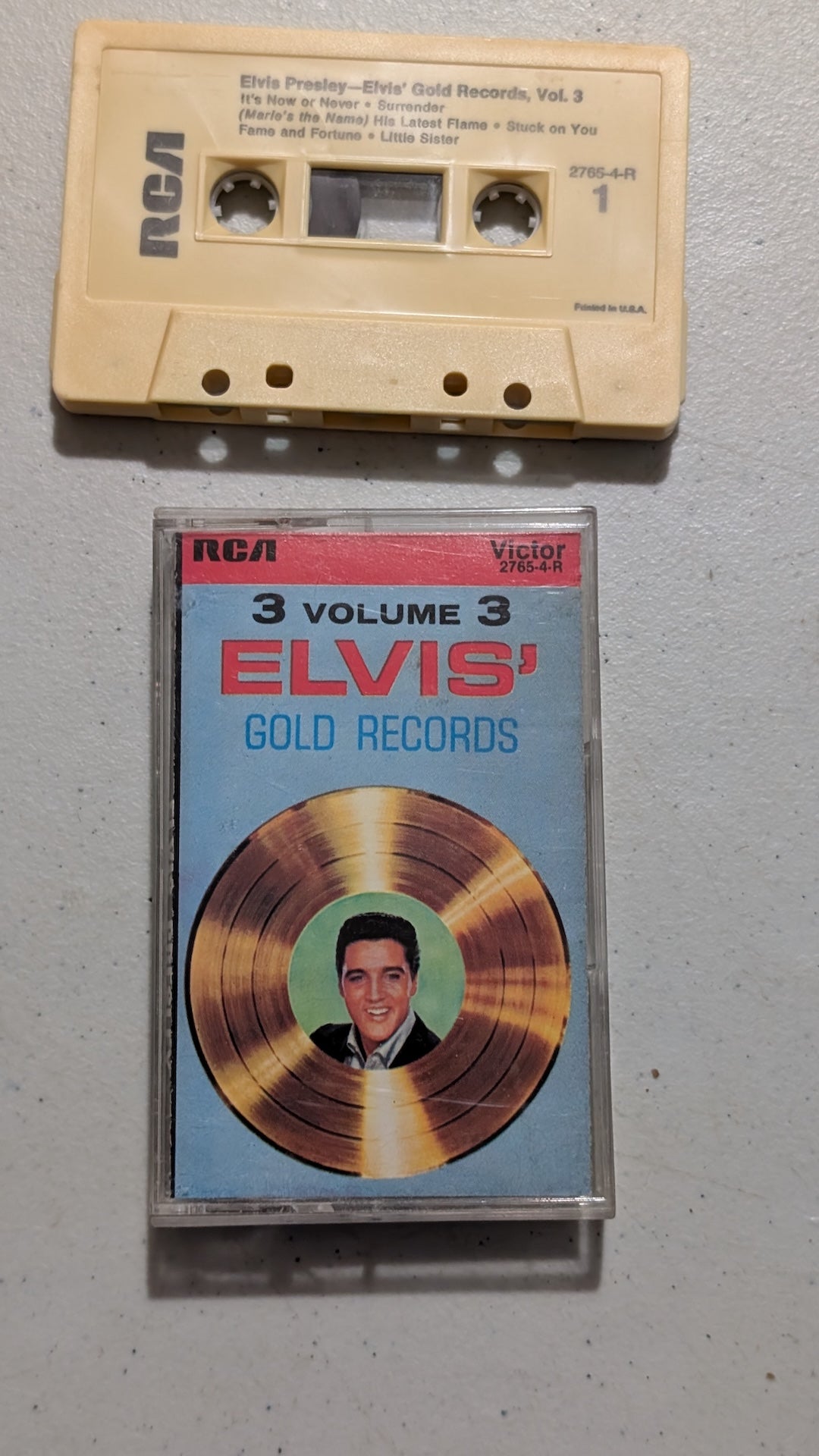 Elvis Presley - Elvis' Gold Records, Vol. 3 (Rock & Roll, Cassette Tape, 1963)