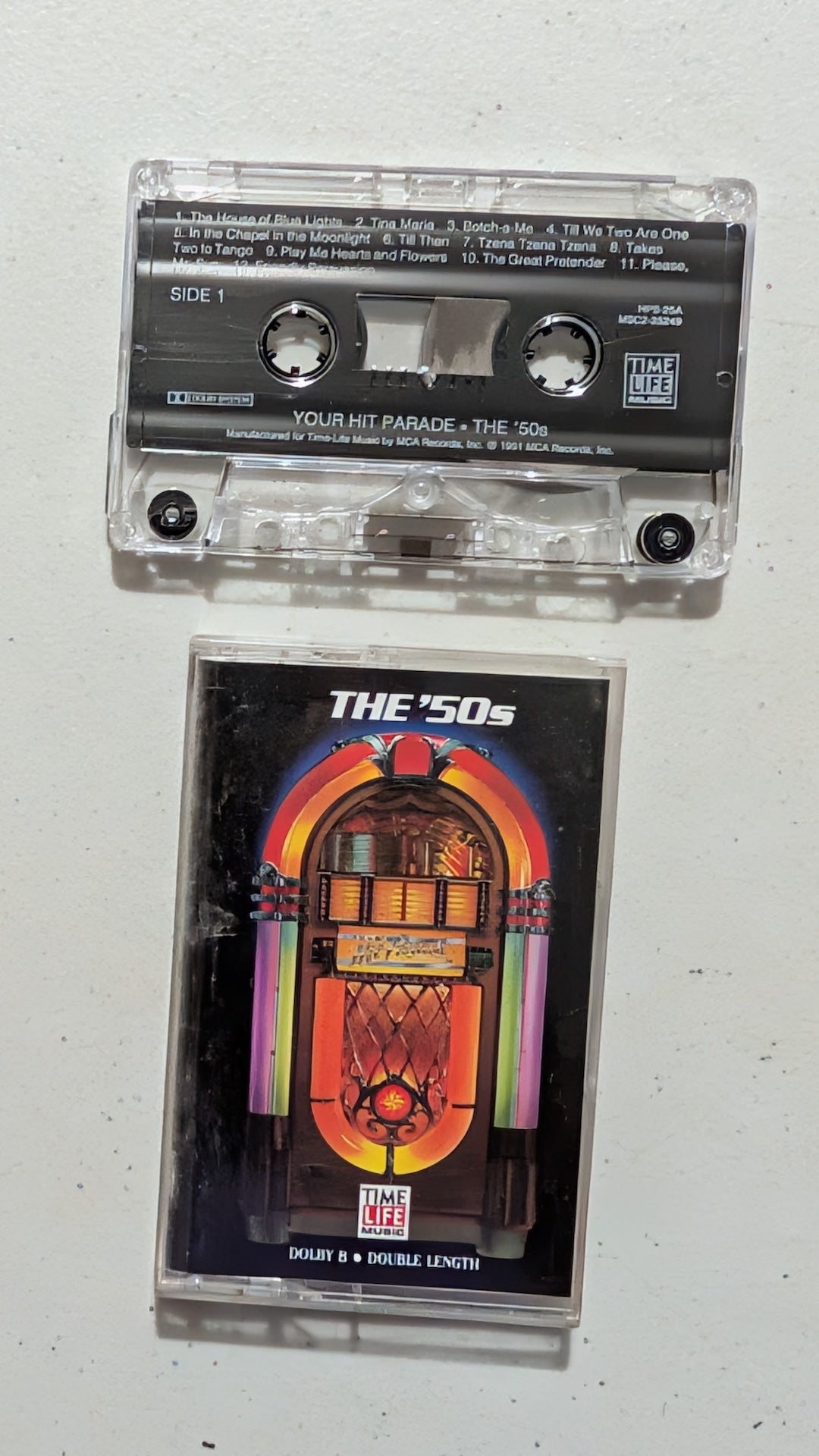 Various Artists - Your Hit Parade The '50s (Pop, Rock, Cassette Tape, 1991)