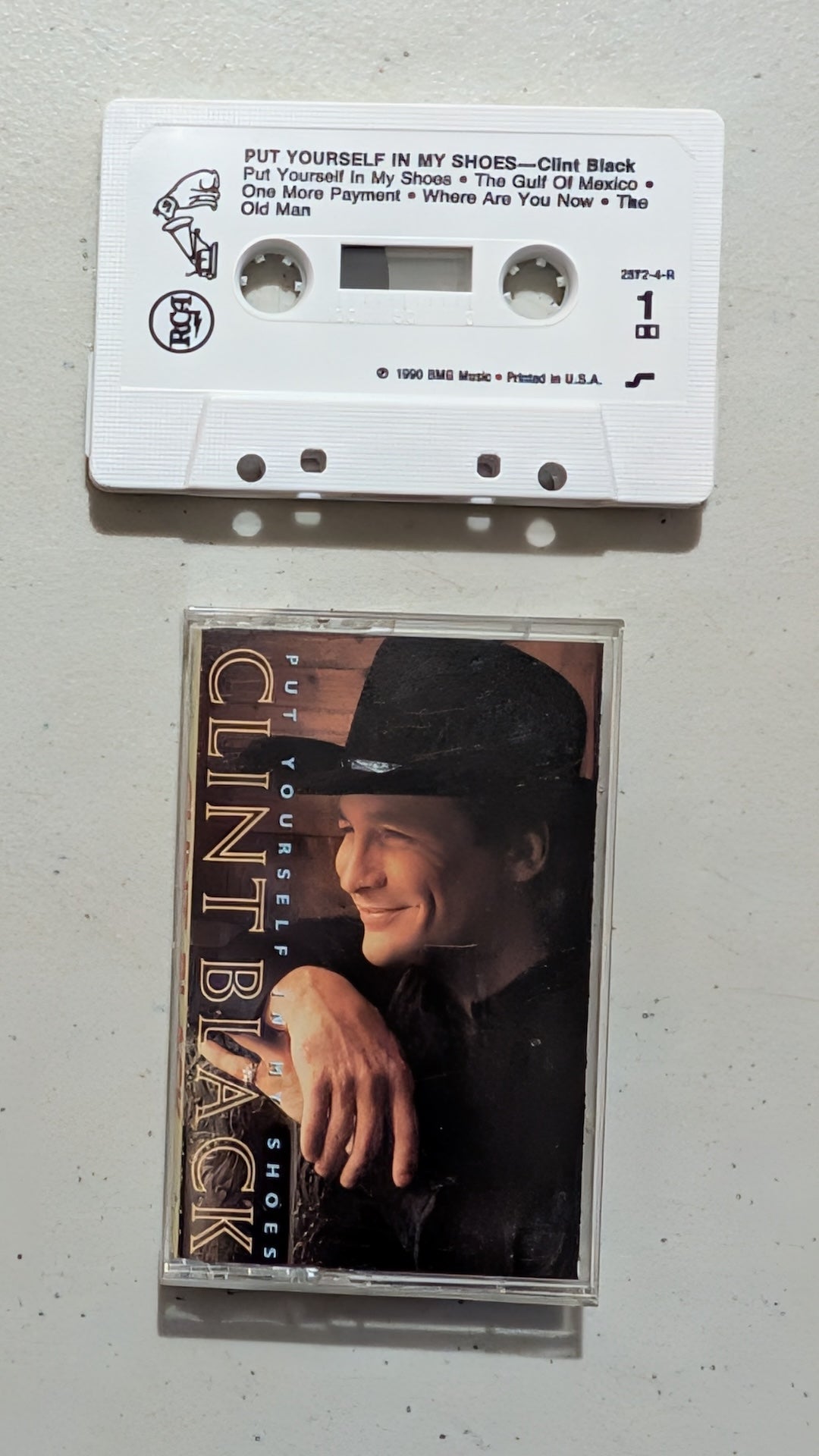Clint Black - Put Yourself in My Shoes (Country, Cassette Tape, 1990)