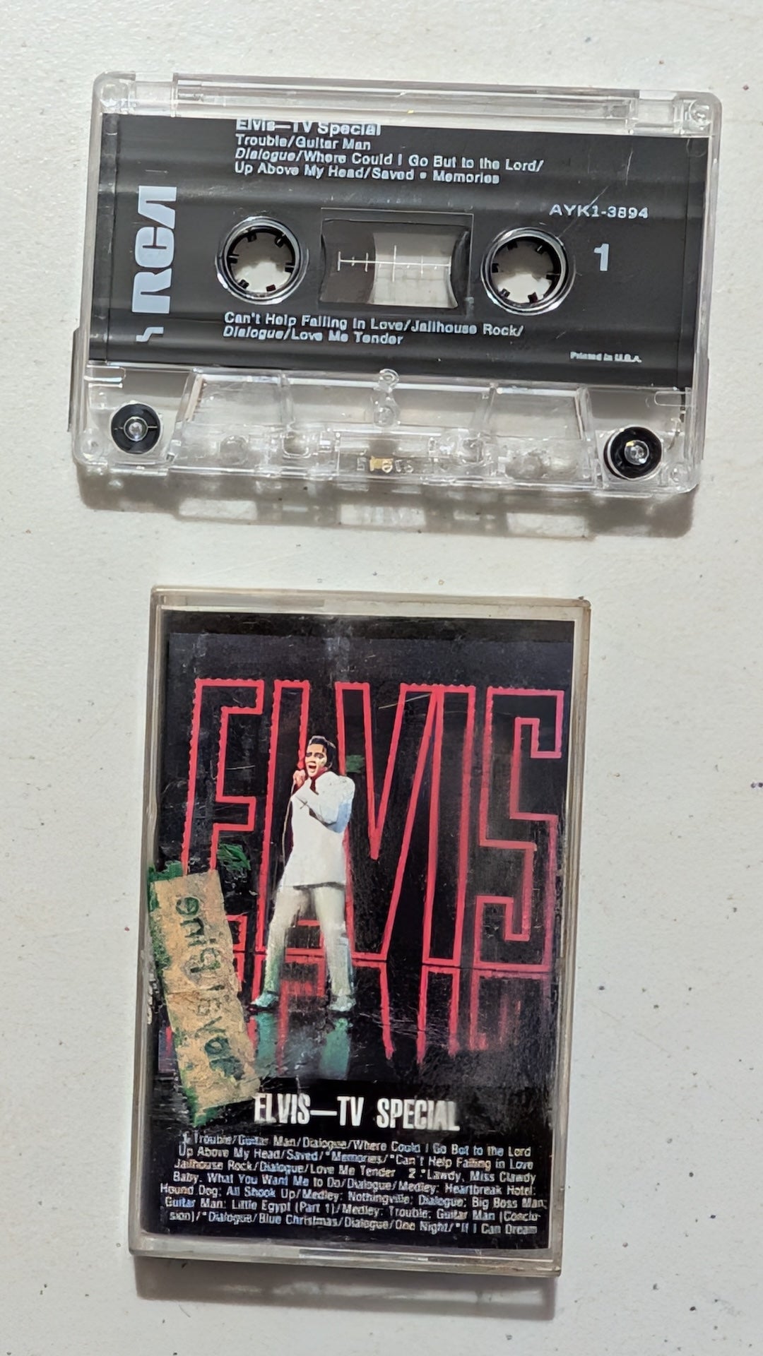 Elvis Presley - Elvis-TV Special (Rock and Roll, Cassette Tape, 1968)