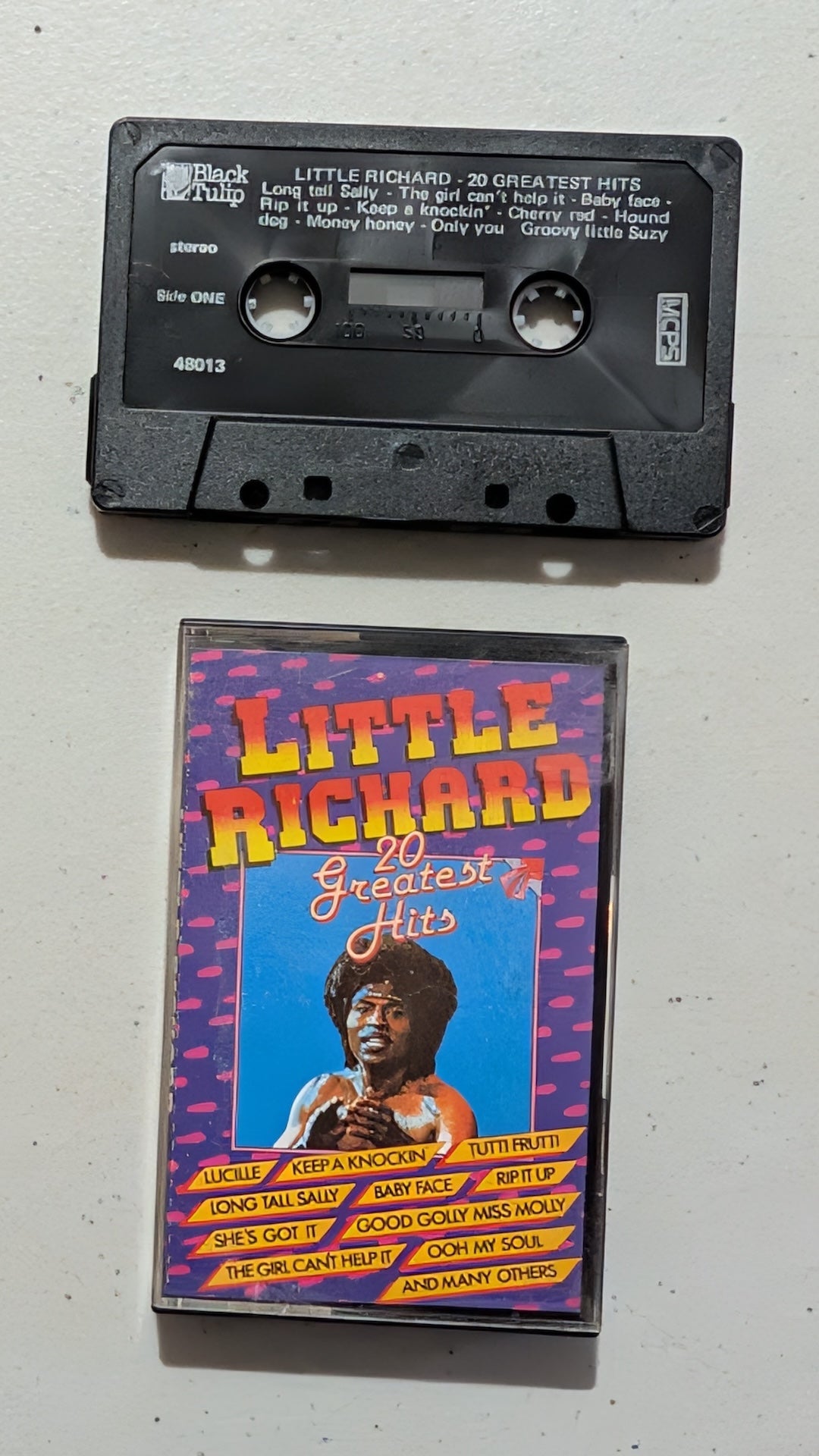 Little Richard - 20 Greatest Hits (Rock and Roll, Cassette Tape, 1985)