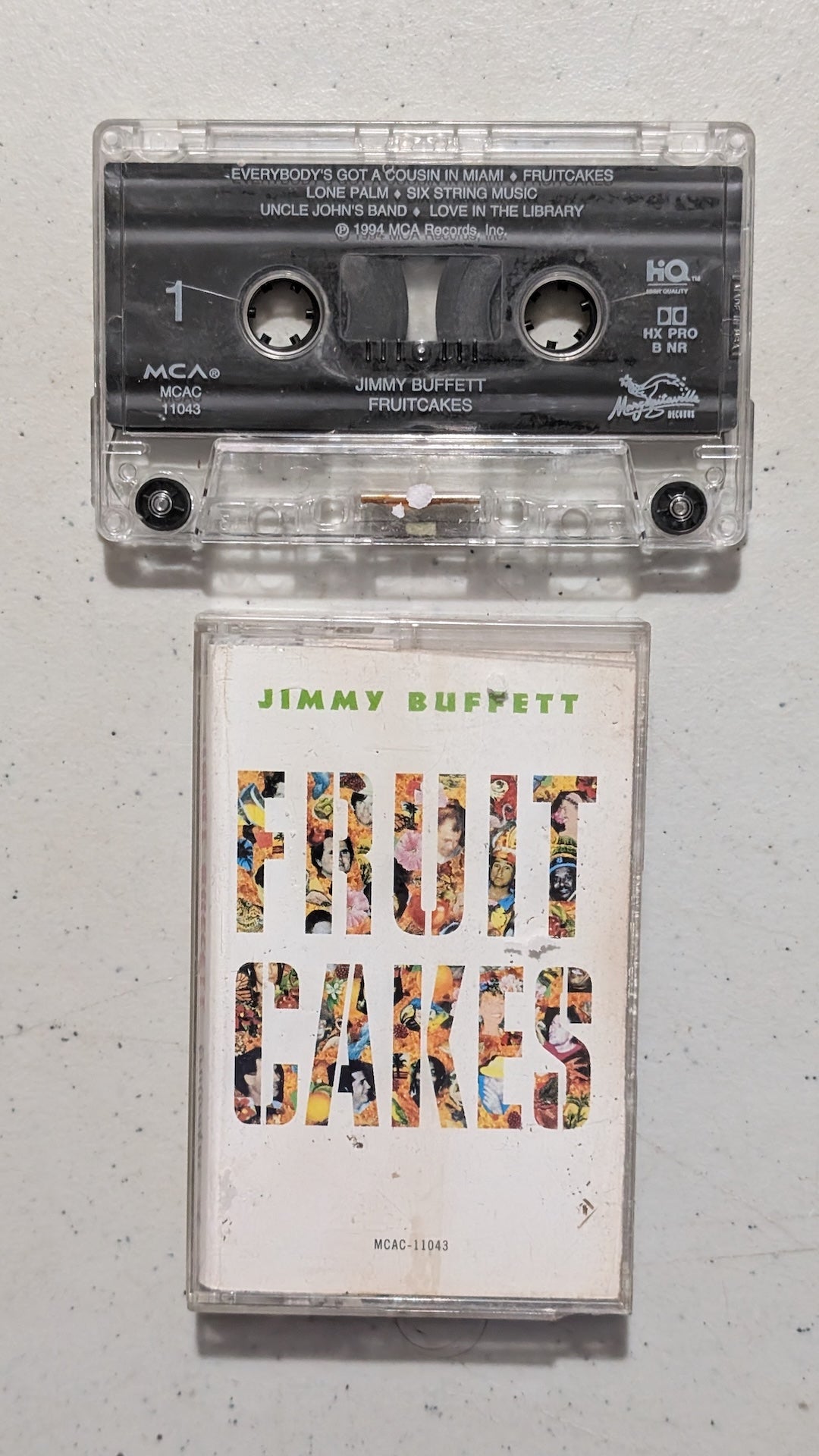 Jimmy Buffett - Fruitcakes (Country, Rock, Folk, Cassette Tape, 1994)
