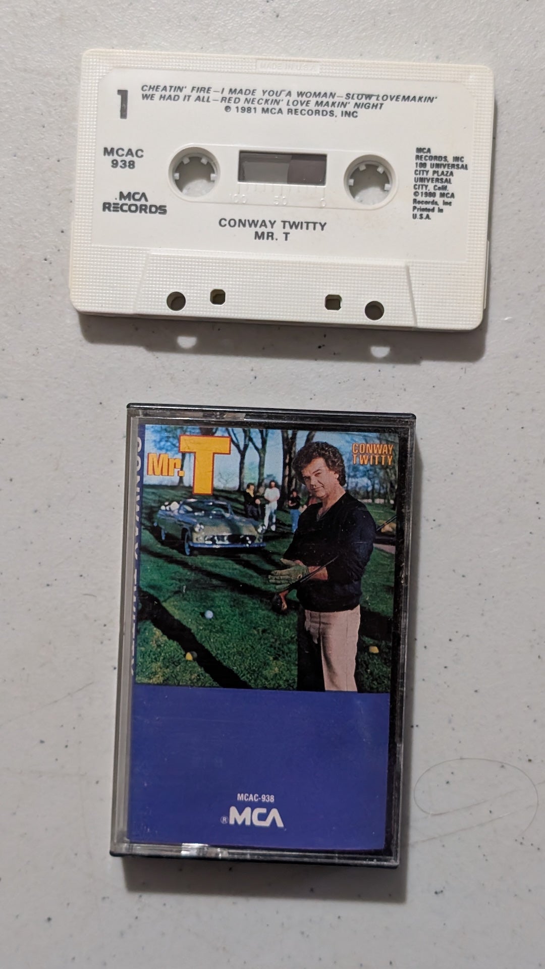 Conway Twitty - Mr. T (Country, Cassette Tape, 1981)