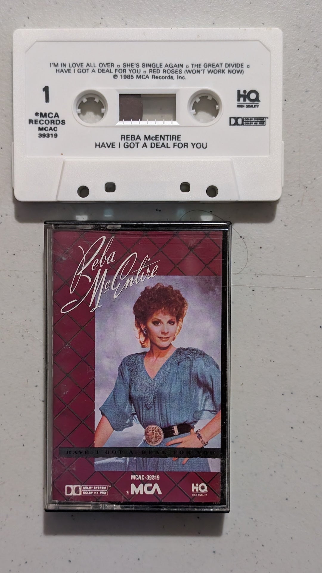 Reba McEntire - Have I Got a Deal for You (Country, Cassette Tape, 1985)