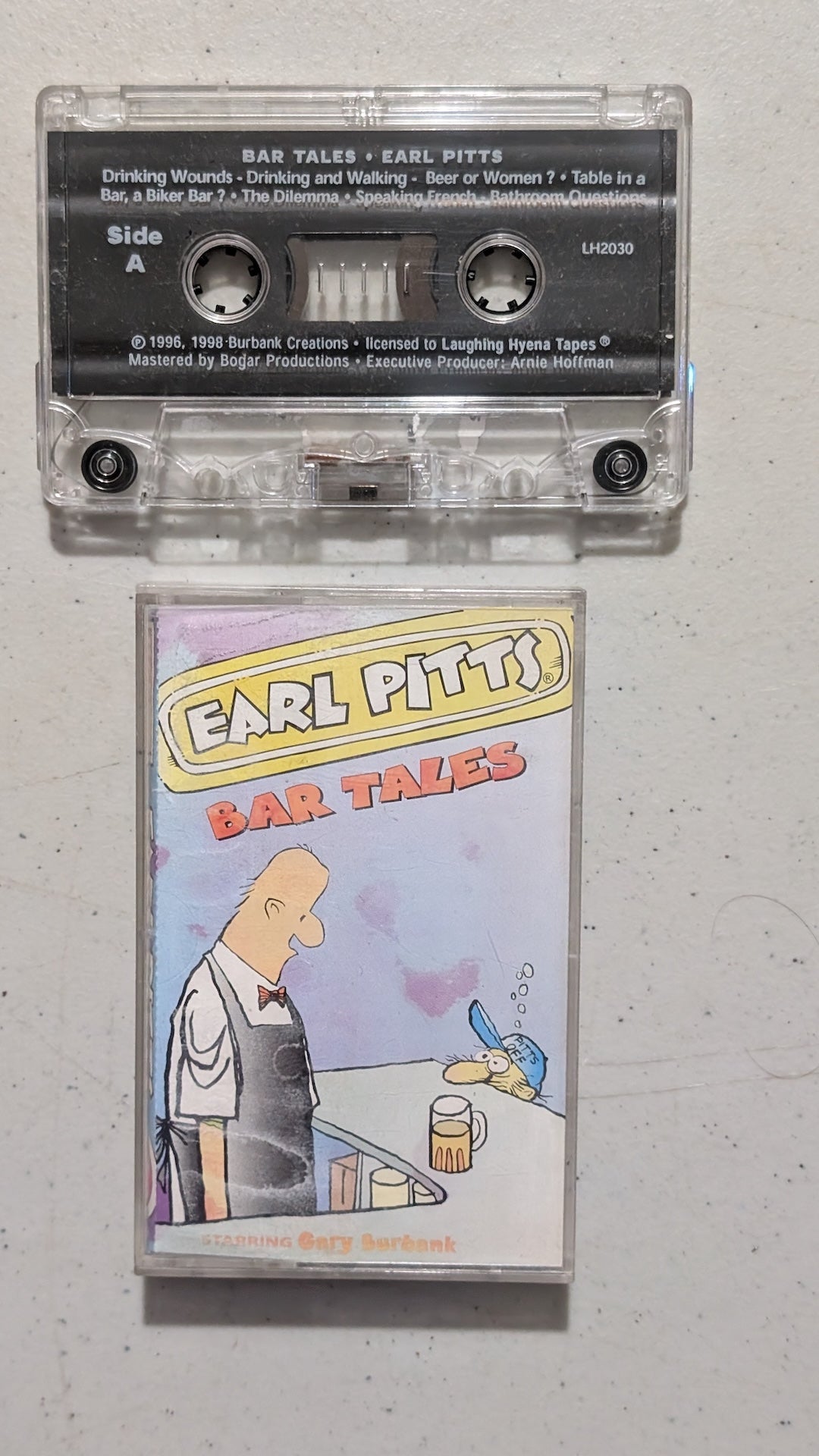 Earl Pitts (Gary Burbank) - Bar Tales (Comedy, Cassette Tape, 1996)