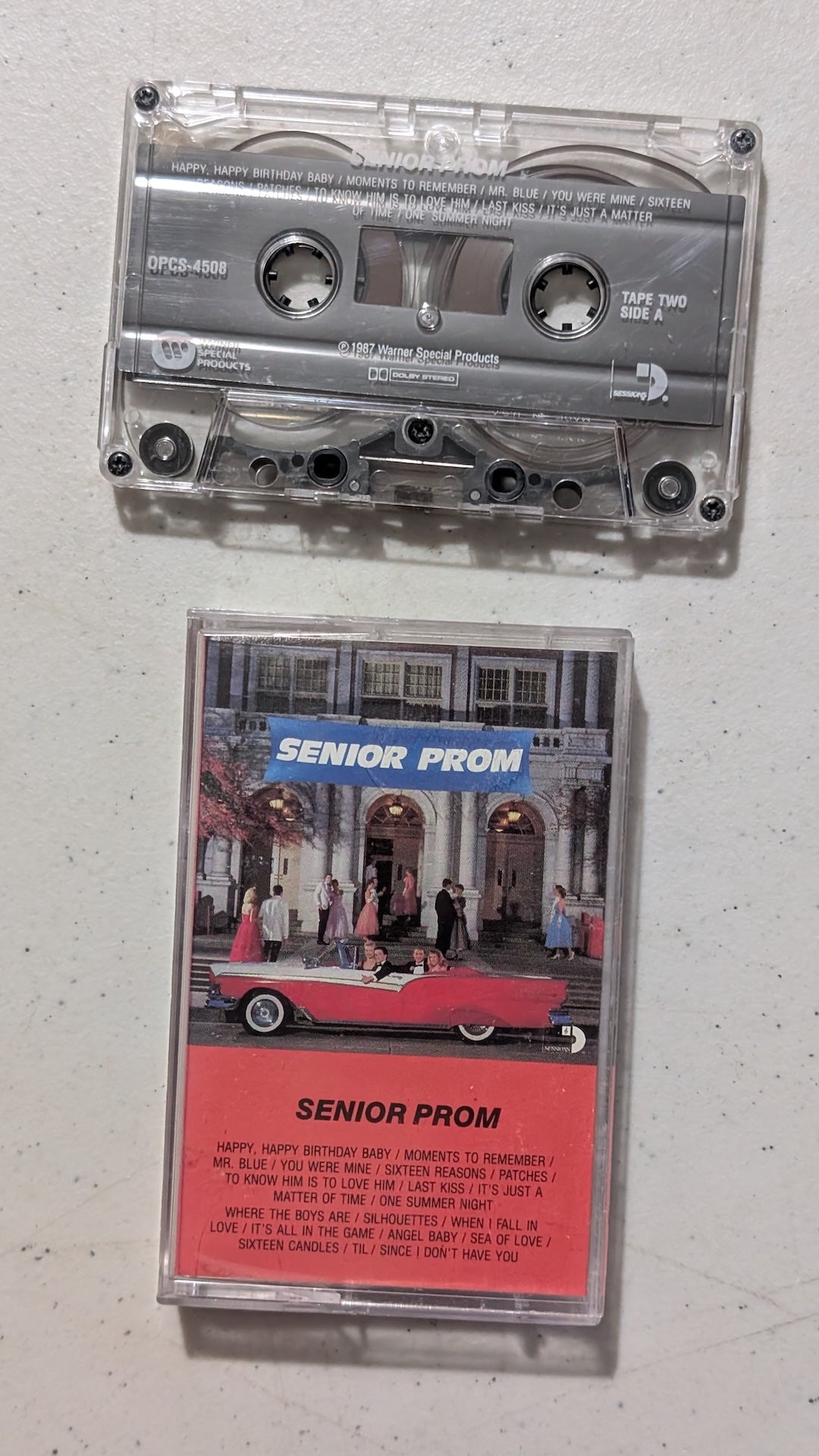 Various Artists - Senior Prom Tape Two (Pop, Rock, Cassette Tape, 1987)
