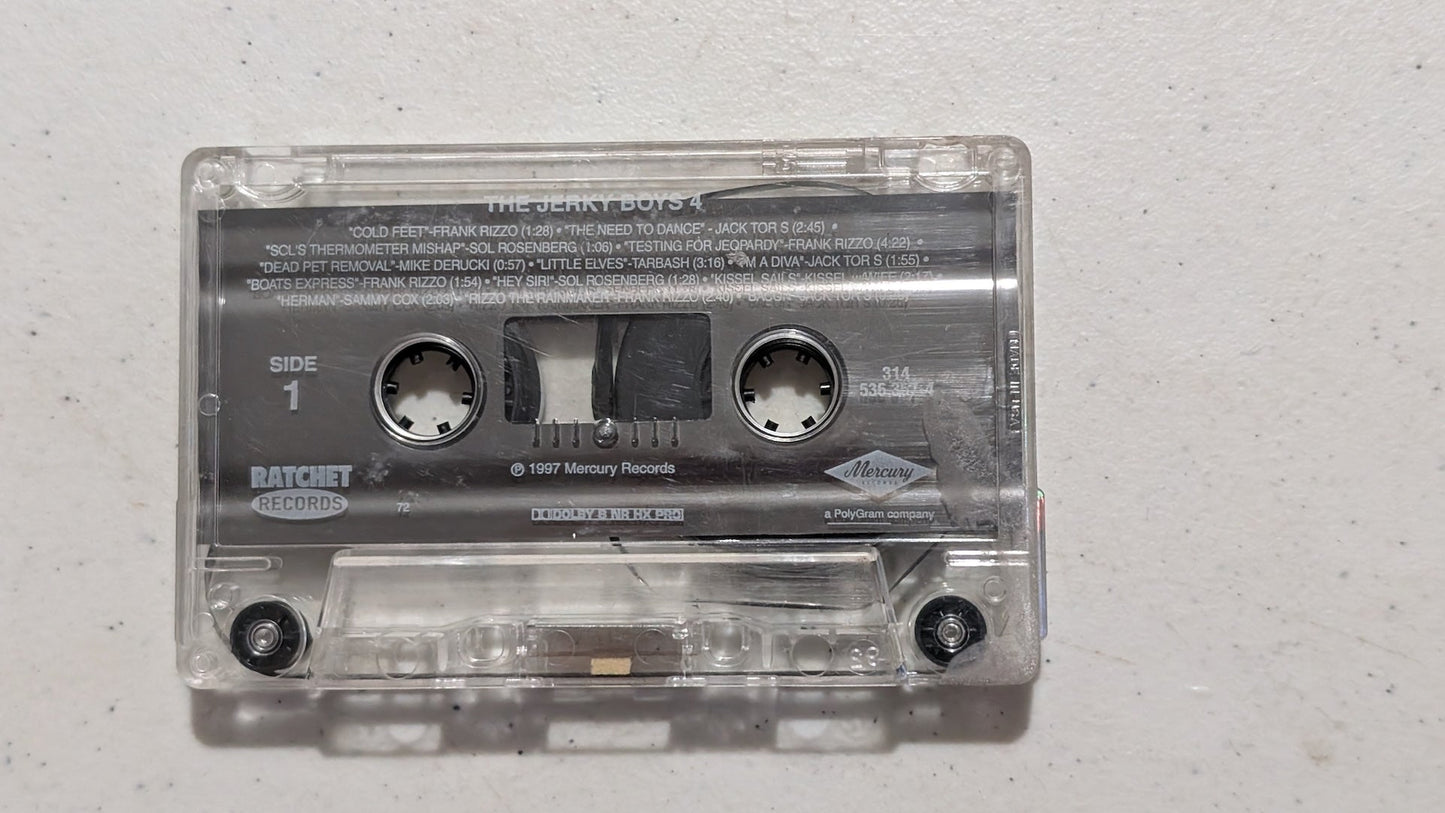 The Jerky Boys - The Jerky Boys 4 (Comedy, Cassette Tape, 1997)